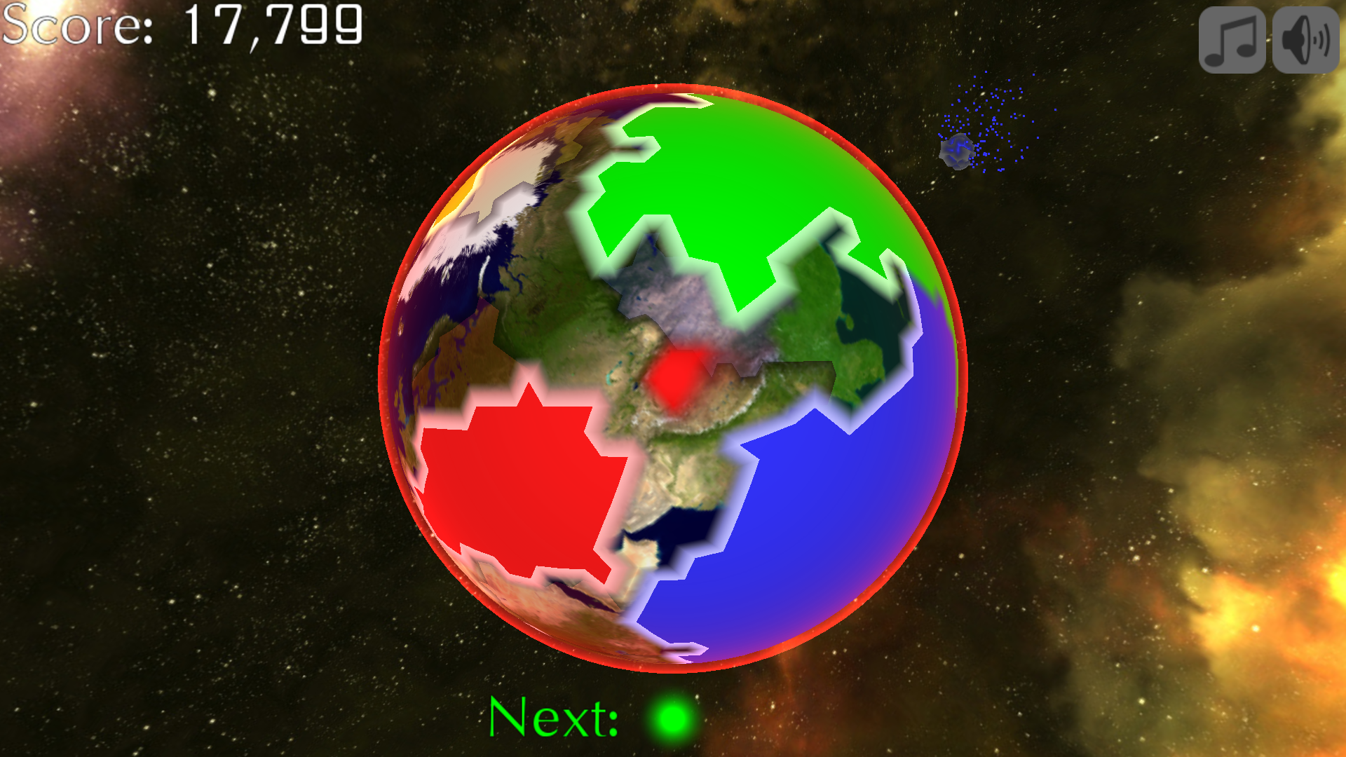 اسکرین شات 1 بازی Space Blobs