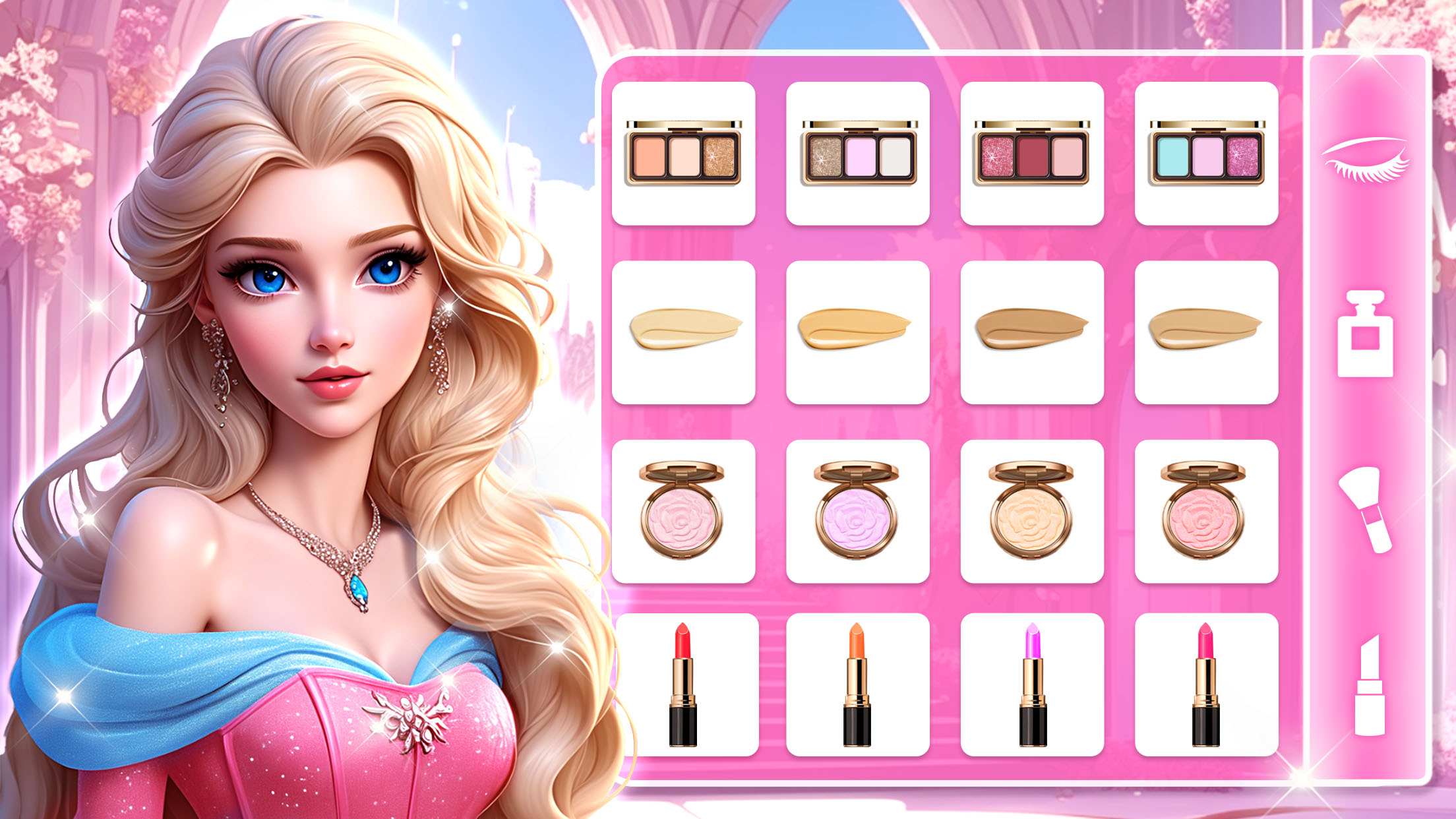 اسکرین شات 7 بازی Fantasy Makeover: Makeup Salon