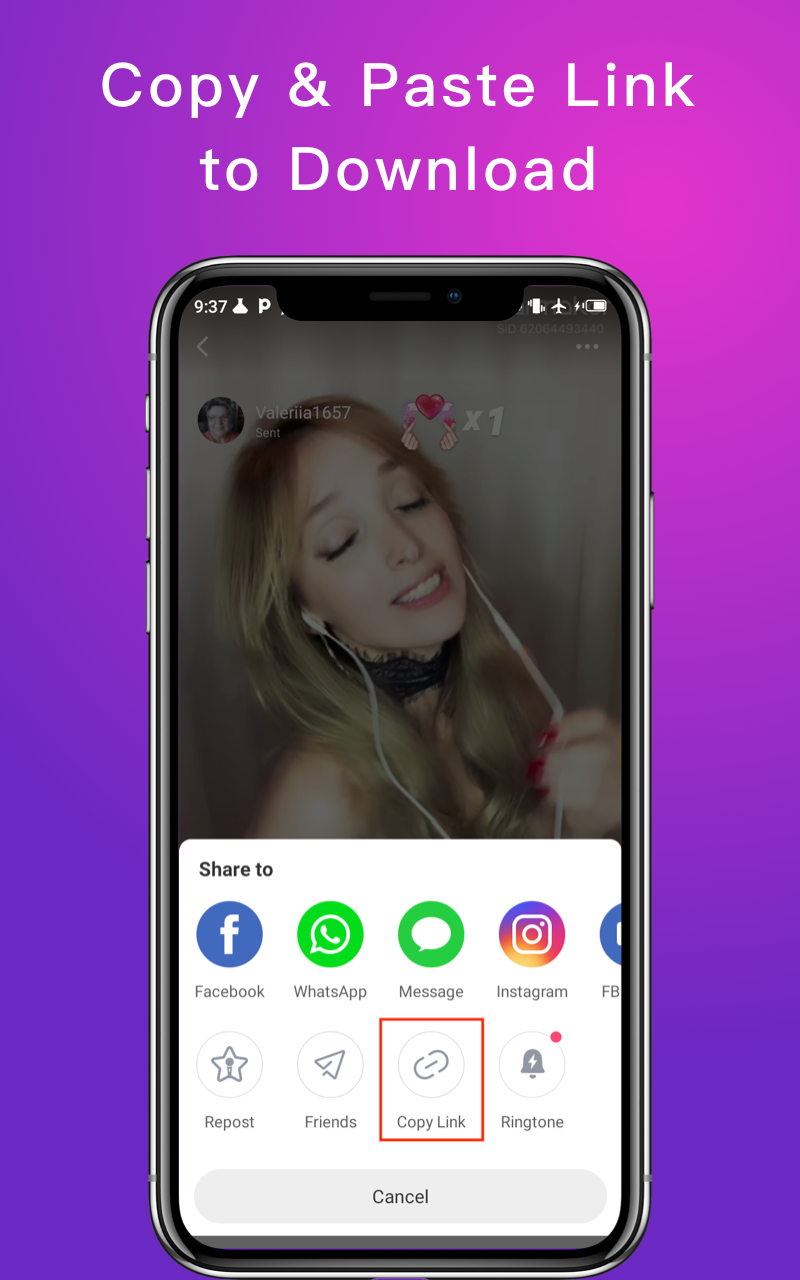 اسکرین شات 1 برنامه Sing Downloader for StarMaker