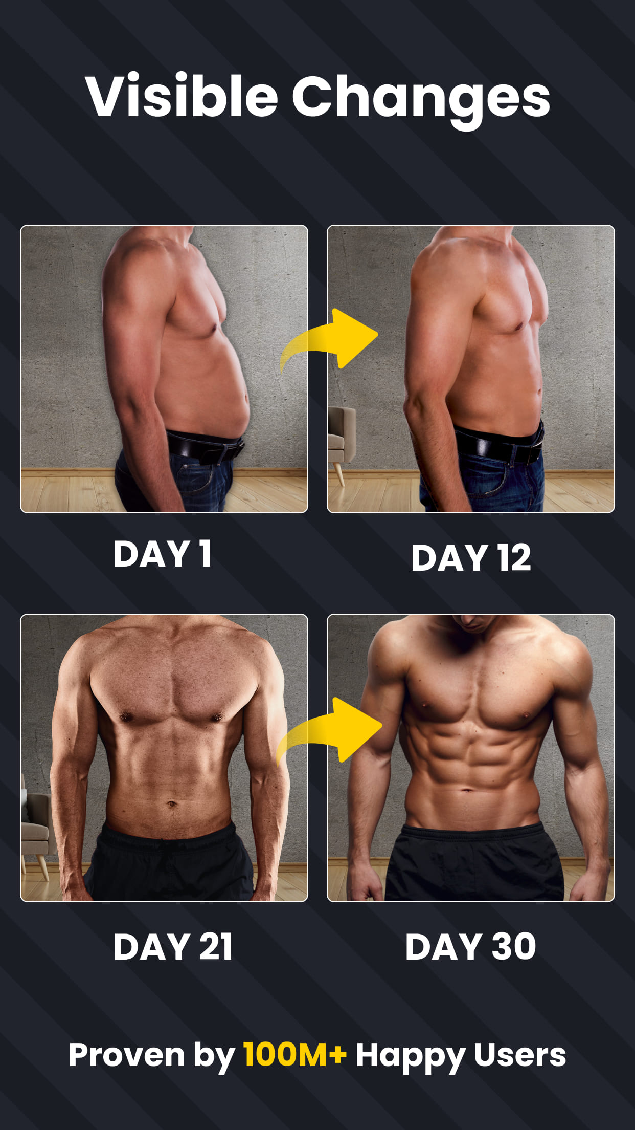 اسکرین شات 6 برنامه Six Pack in 30 Days