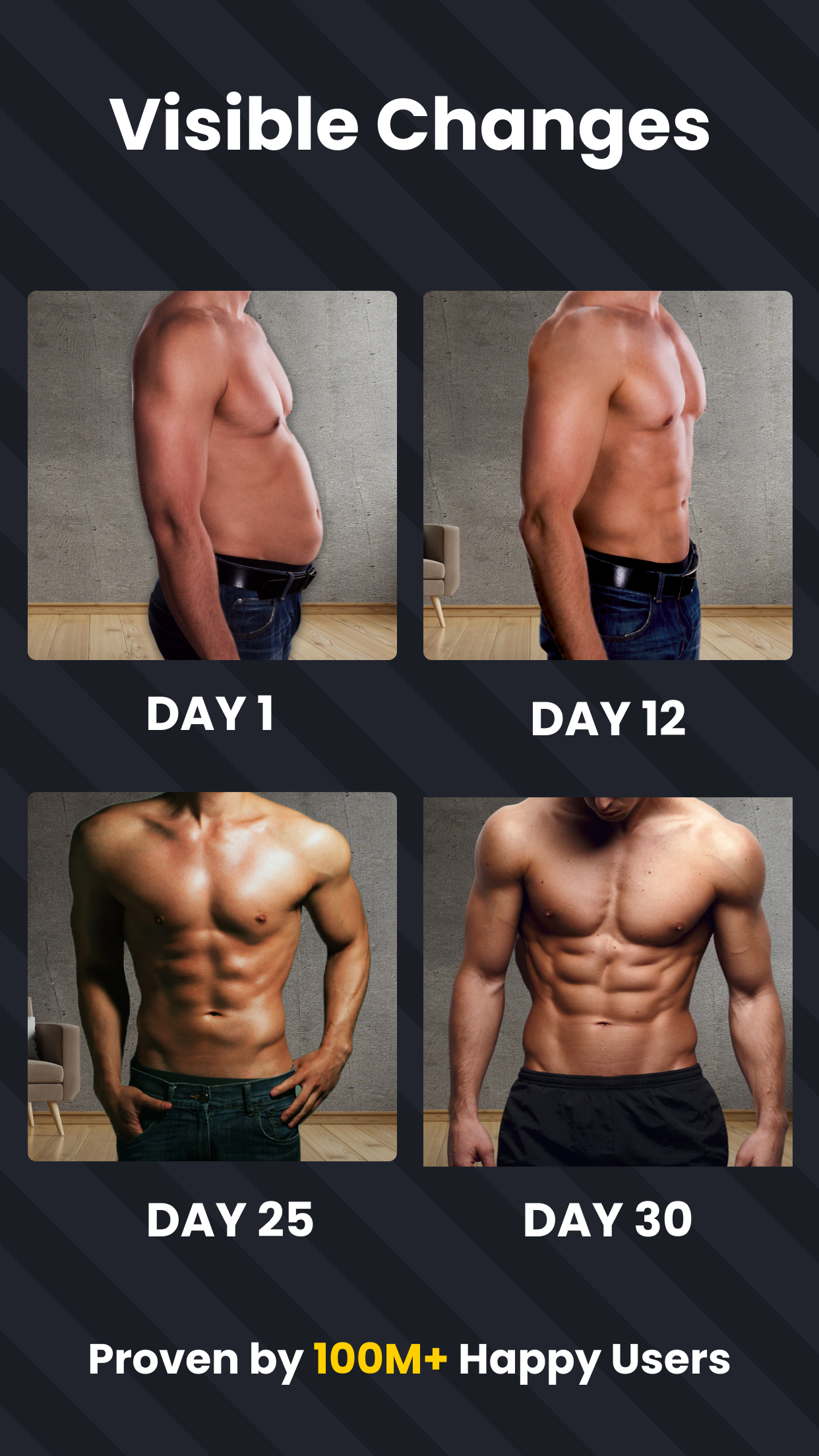 اسکرین شات 6 برنامه Six Pack in 30 Days