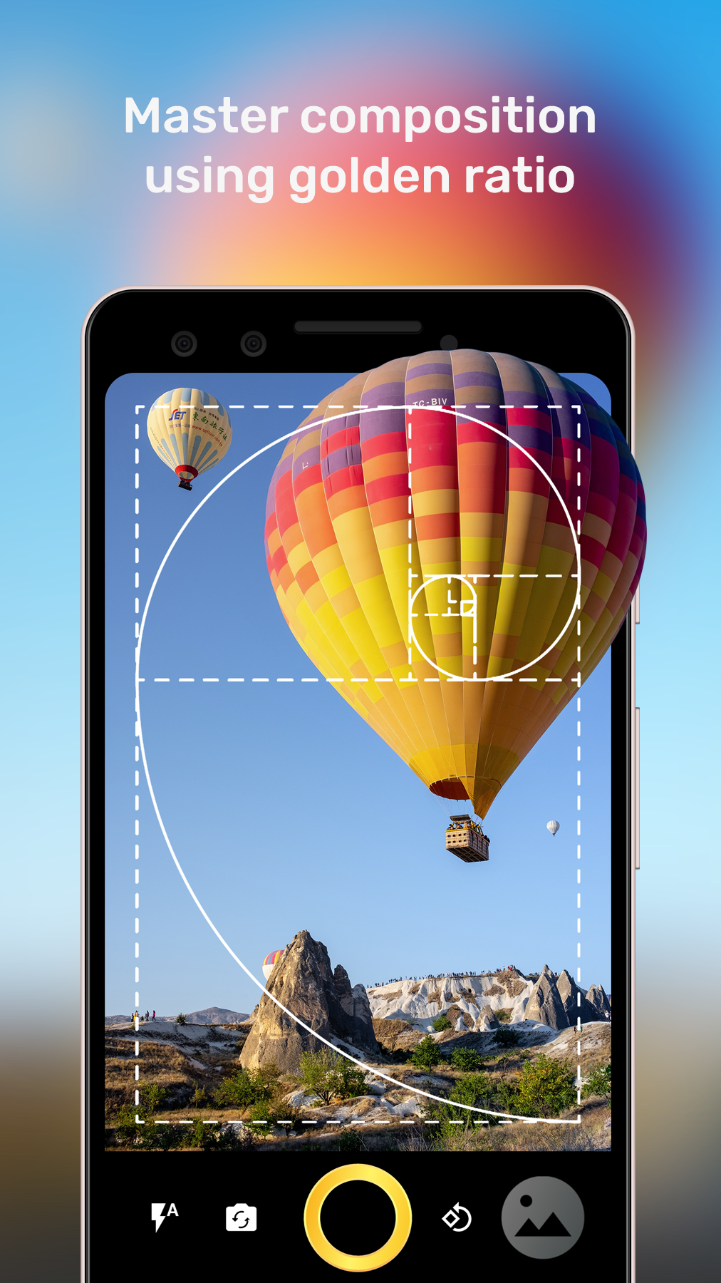 اسکرین شات 3 برنامه Golden Ratio Camera