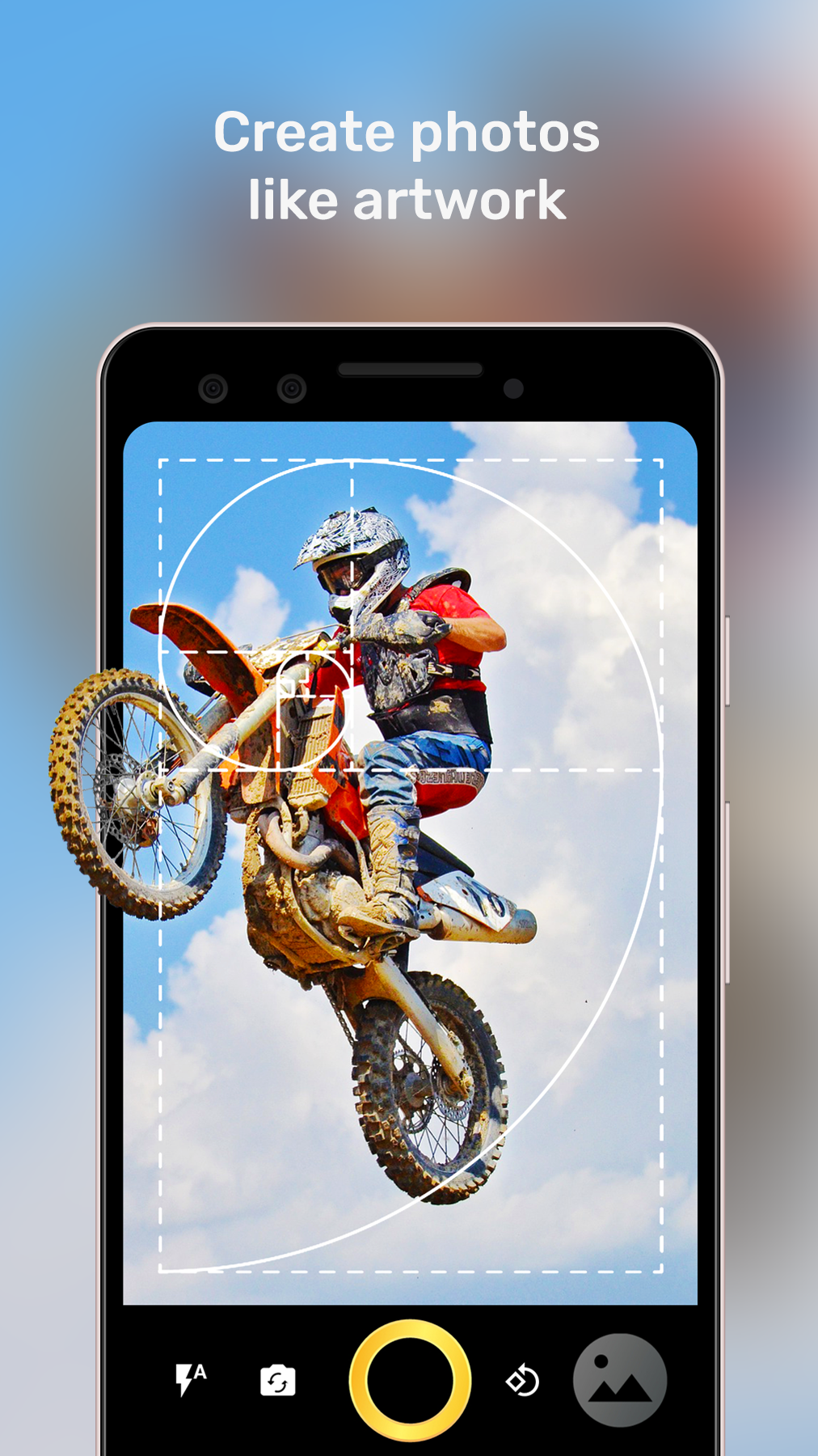 اسکرین شات 1 برنامه Golden Ratio Camera