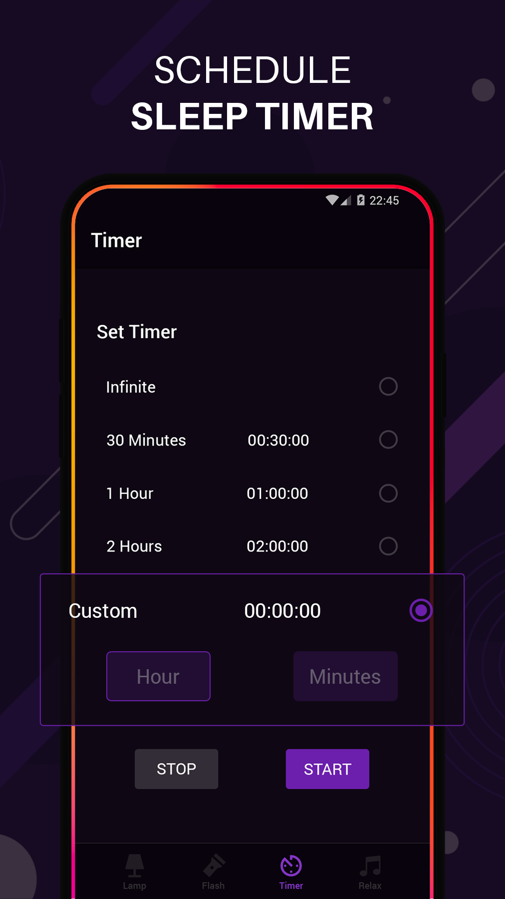 اسکرین شات 3 برنامه Screen Lamp & Flashlight Tool