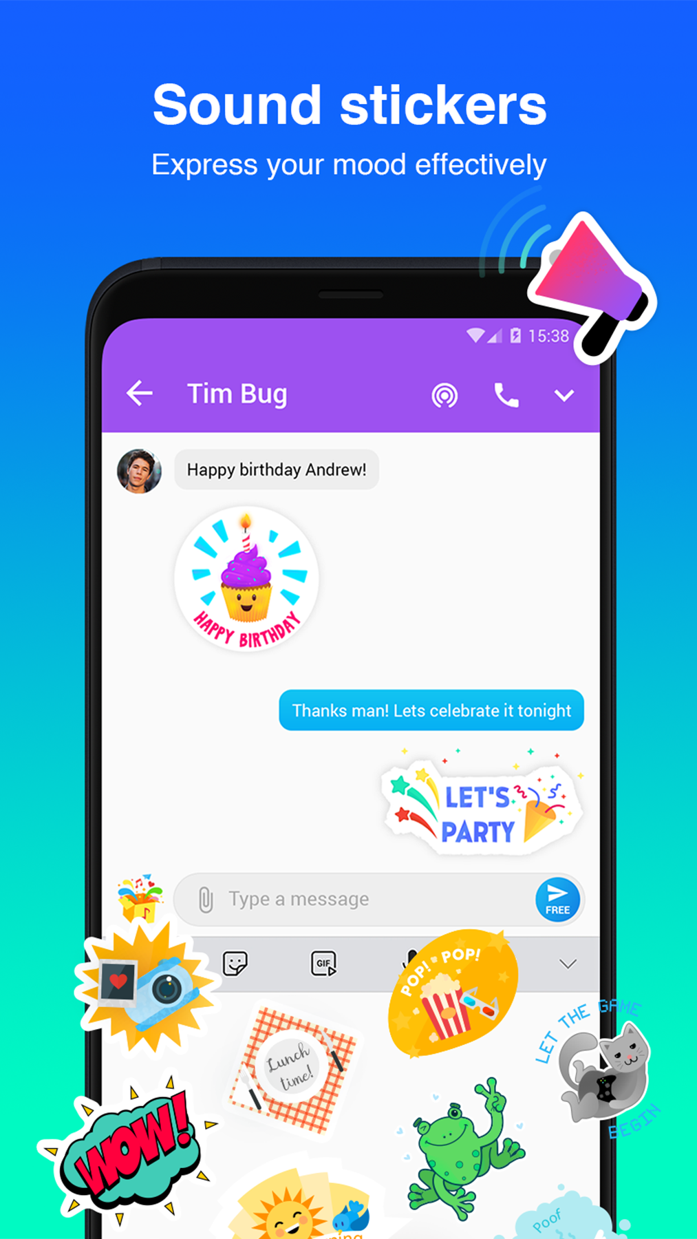 اسکرین شات 7 برنامه Mint Messenger - Messages, SMS