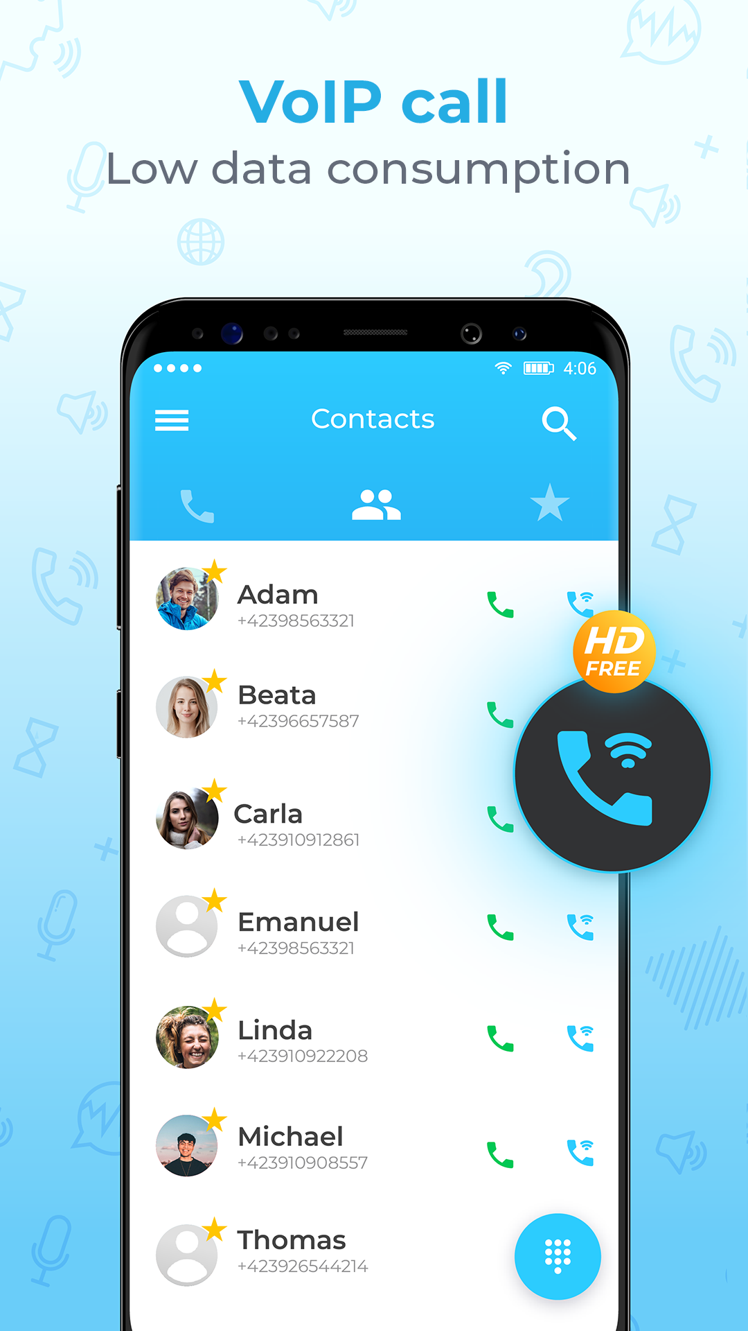 اسکرین شات 7 برنامه Phone - Dialer & Calling app