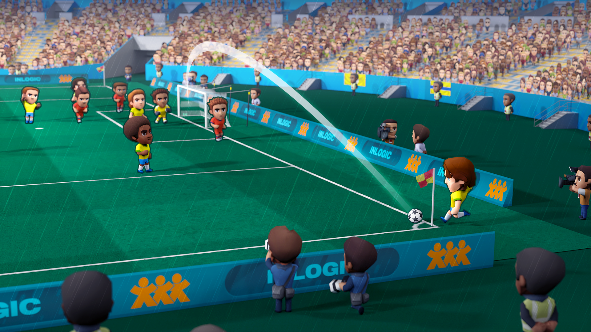 اسکرین شات 6 بازی Soccer Mini Stars - Football