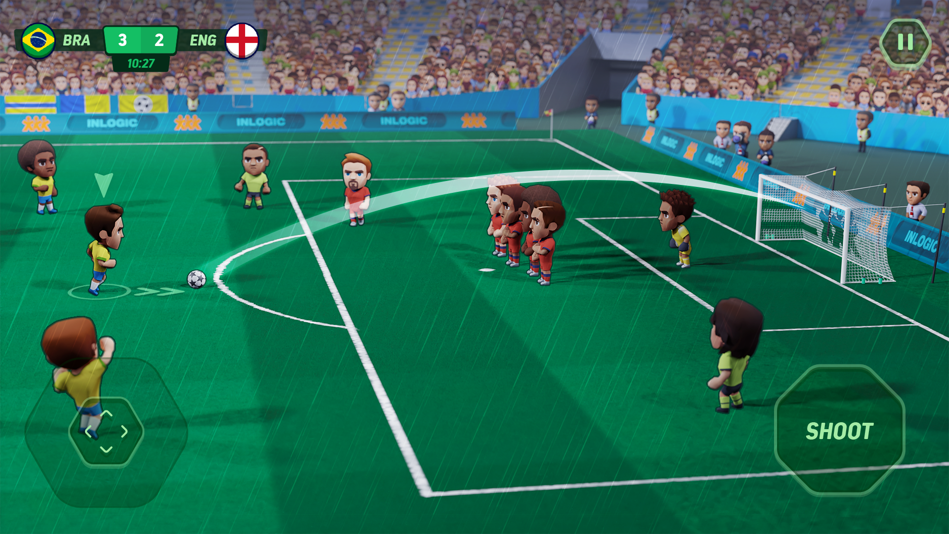اسکرین شات 5 بازی Soccer Mini Stars - Football