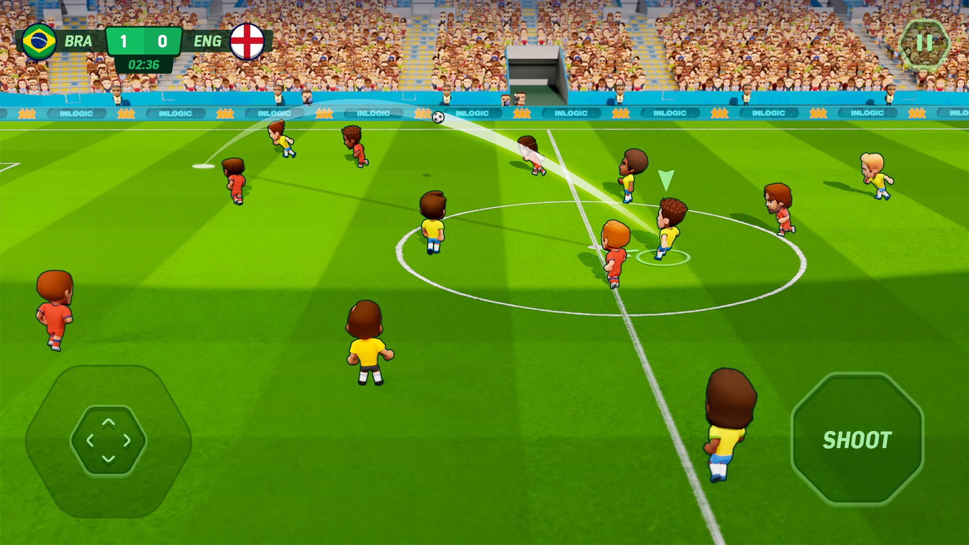 اسکرین شات 3 بازی Soccer Mini Stars - Football