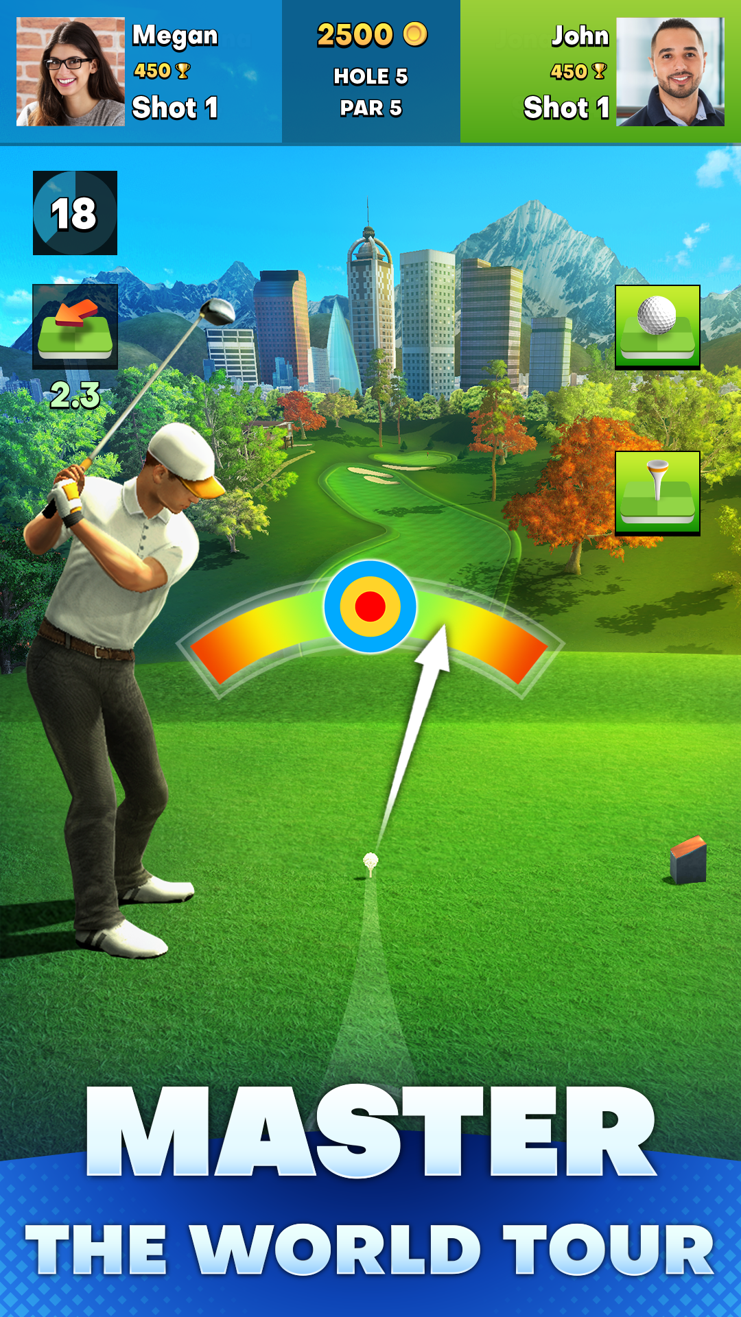 اسکرین شات 2 بازی GOLF OPEN CUP - Clash & Battle