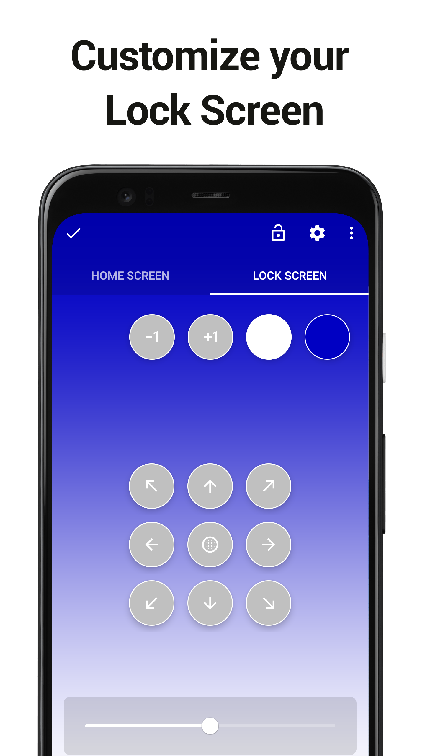 اسکرین شات 5 برنامه Colors & Gradients Wallpaper
