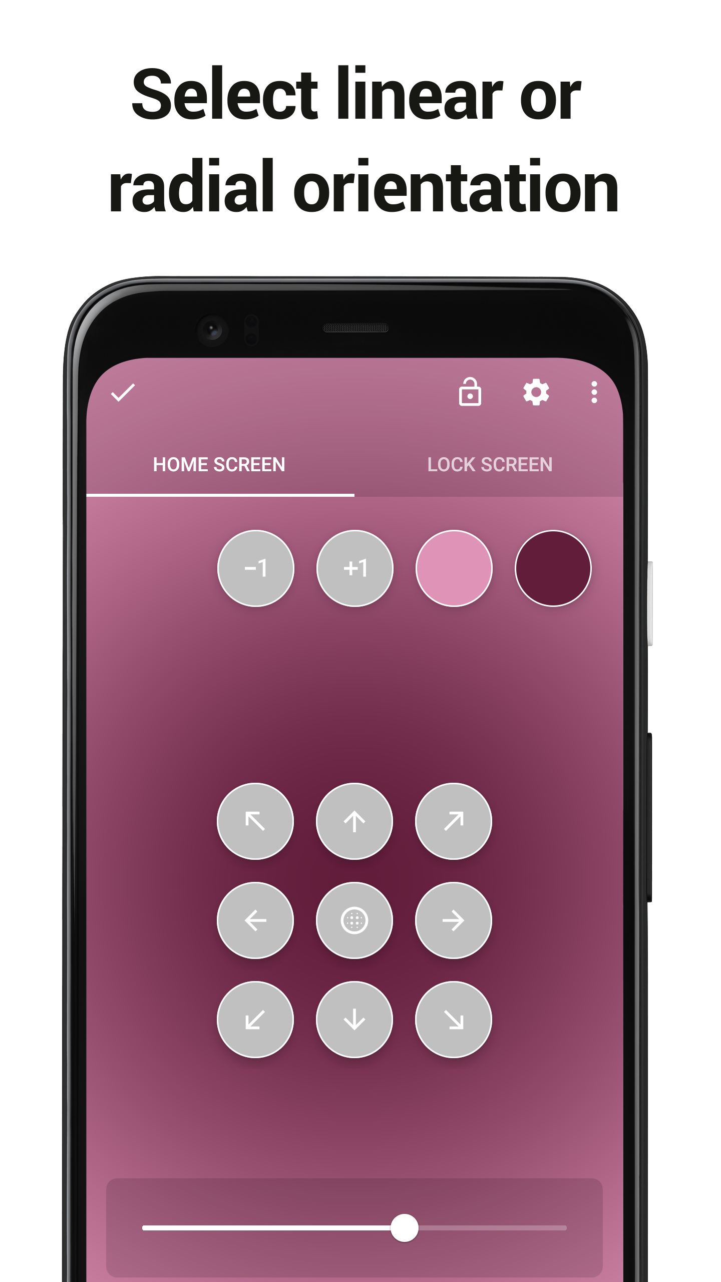اسکرین شات 3 برنامه Colors & Gradients Wallpaper