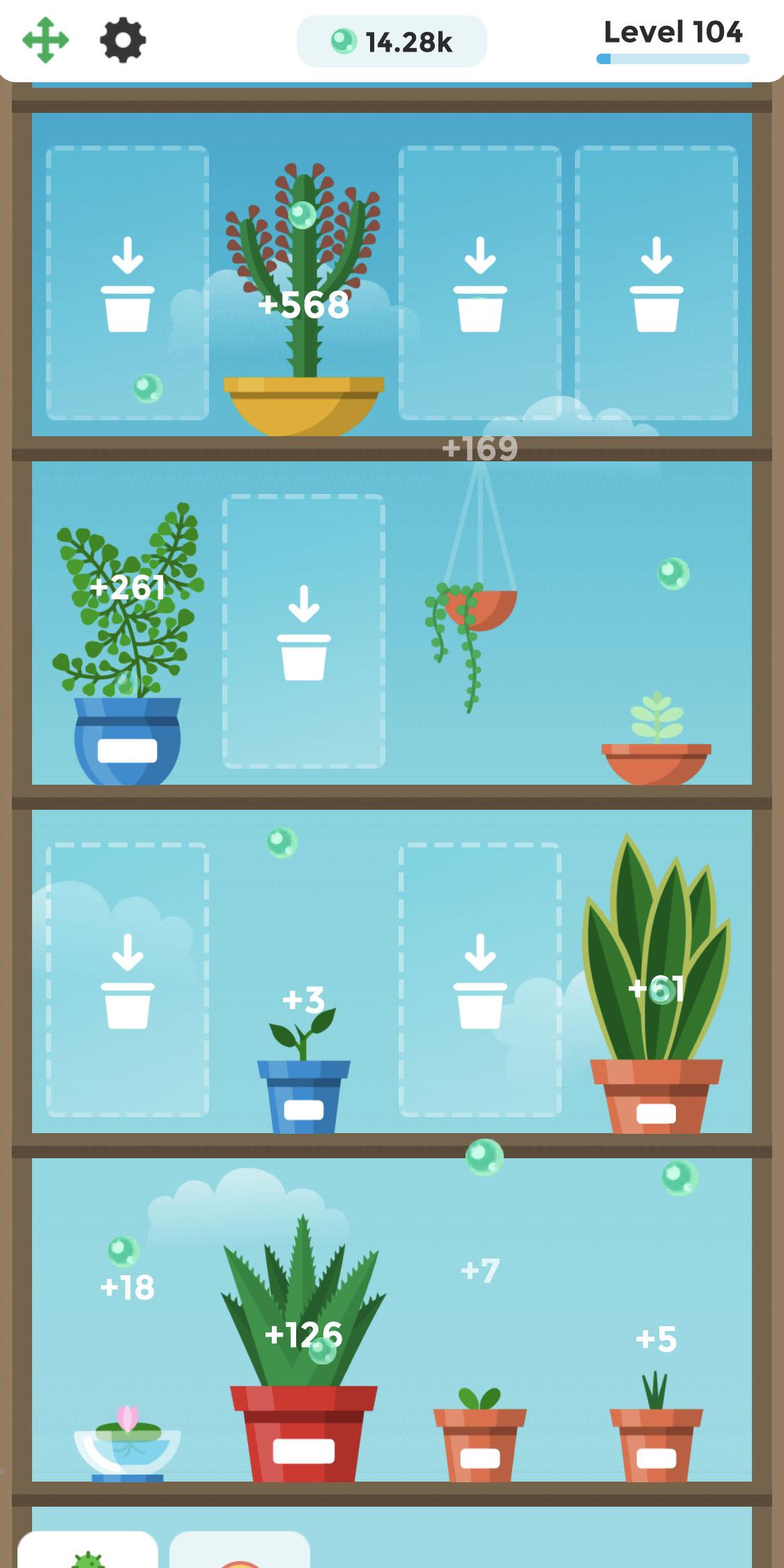اسکرین شات 3 بازی Terrarium: Garden Idle