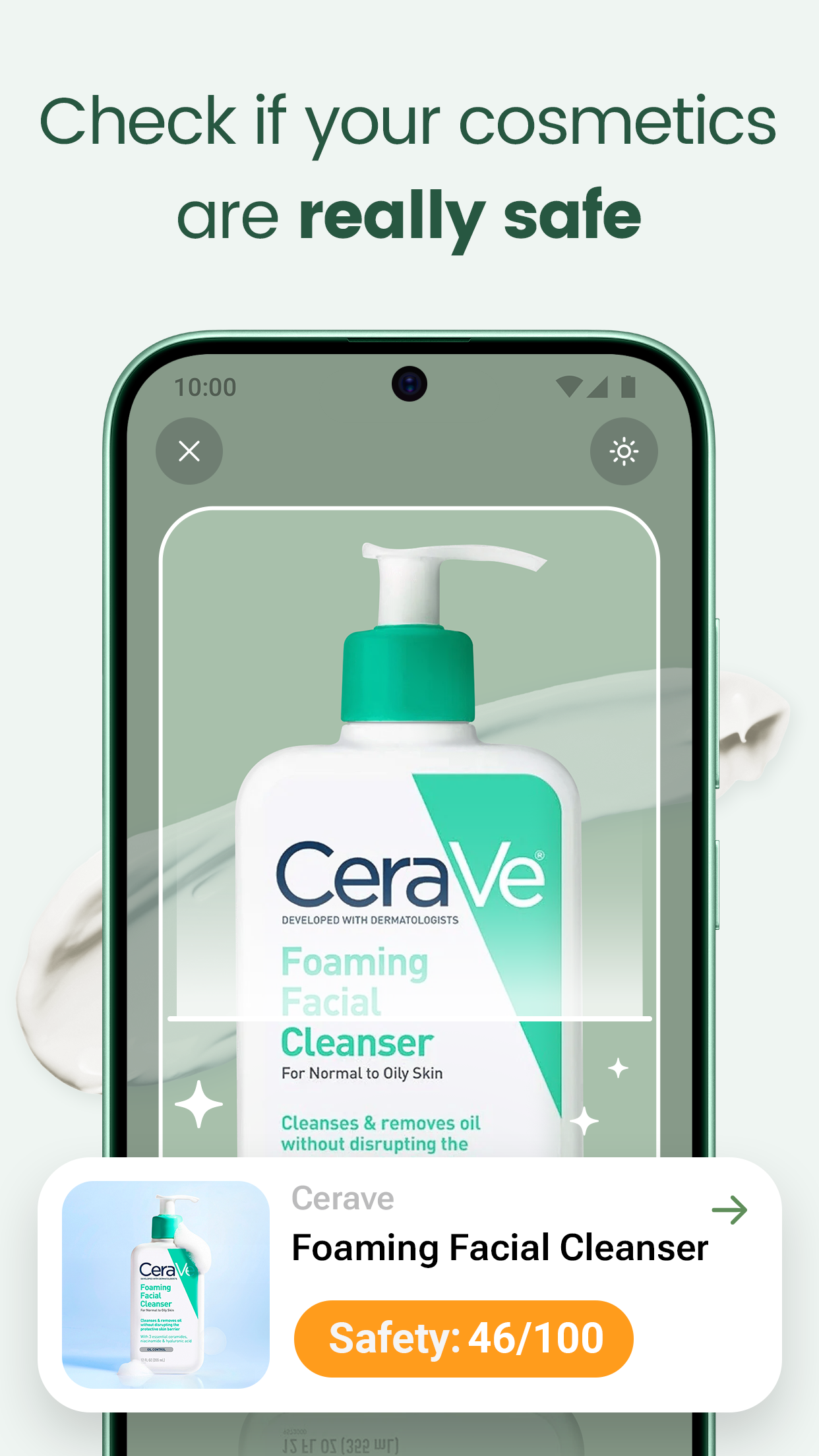 اسکرین شات 1 برنامه OnSkin - Skincare Scanner