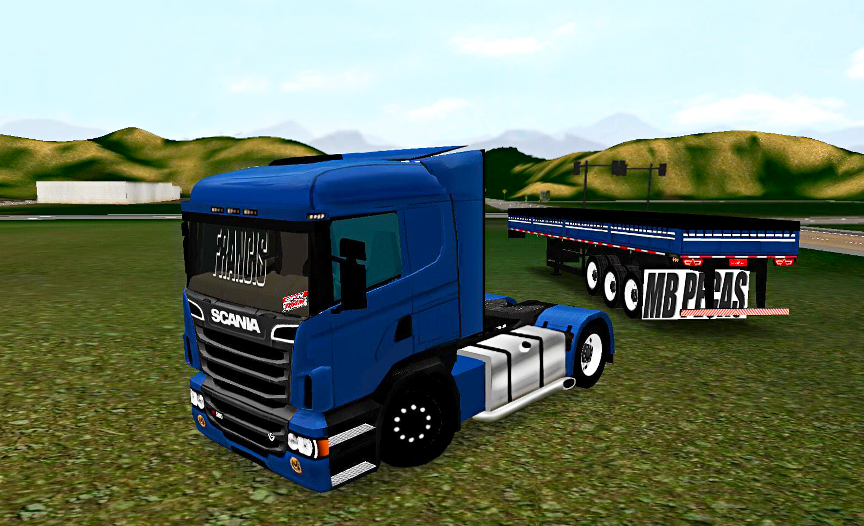 اسکرین شات برنامه SKINS GRAND TRUCK SIMULATOR 3