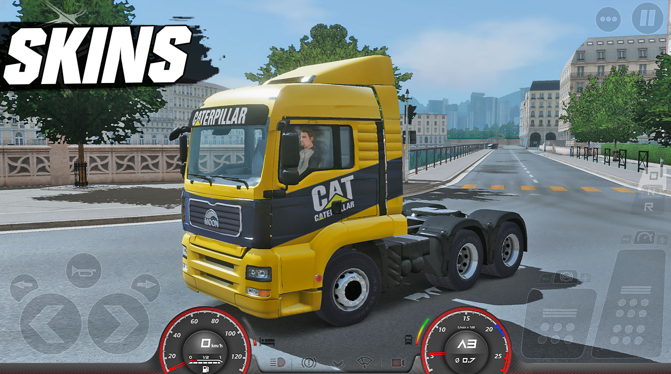 اسکرین شات 3 برنامه Skins Truckers of Europe 3