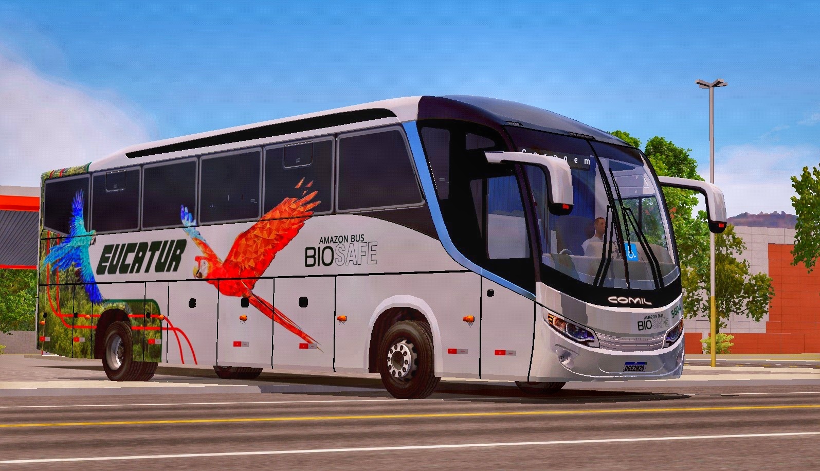 اسکرین شات 6 برنامه Skins World Bus Simulator WBDS