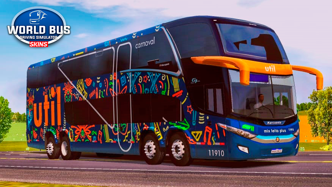 اسکرین شات 4 برنامه Skins World Bus Simulator WBDS