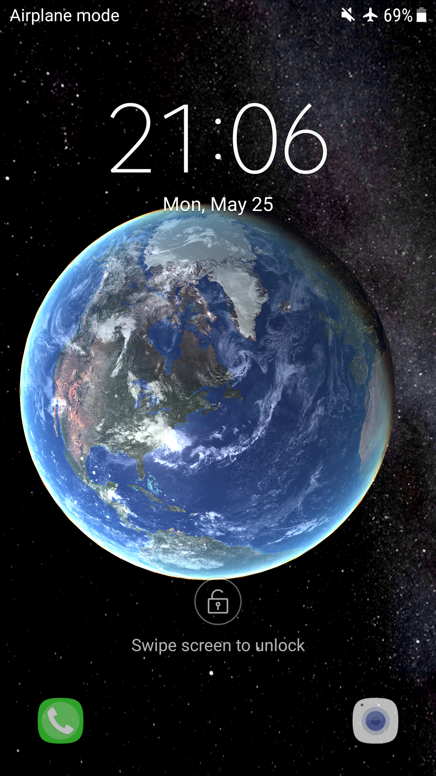 اسکرین شات 2 برنامه Earth Planet 3D live wallpaper