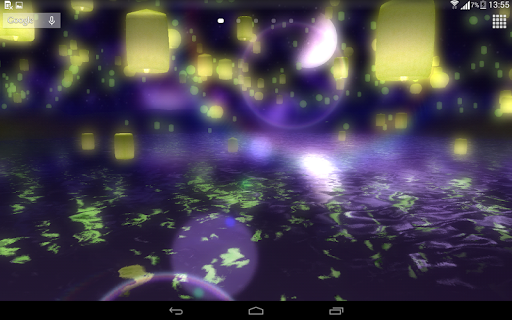 اسکرین شات 8 برنامه Lanterns 3D live wallpaper