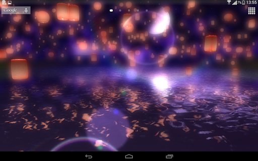 اسکرین شات 6 برنامه Lanterns 3D live wallpaper