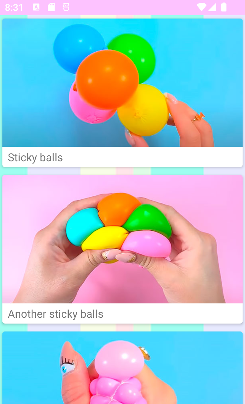 اسکرین شات 1 برنامه How to make fidget toys