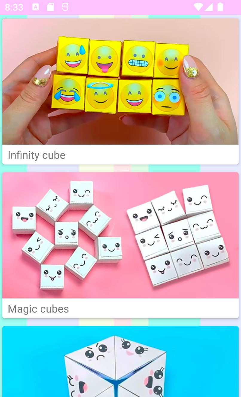 اسکرین شات 3 برنامه How to make fidget toys