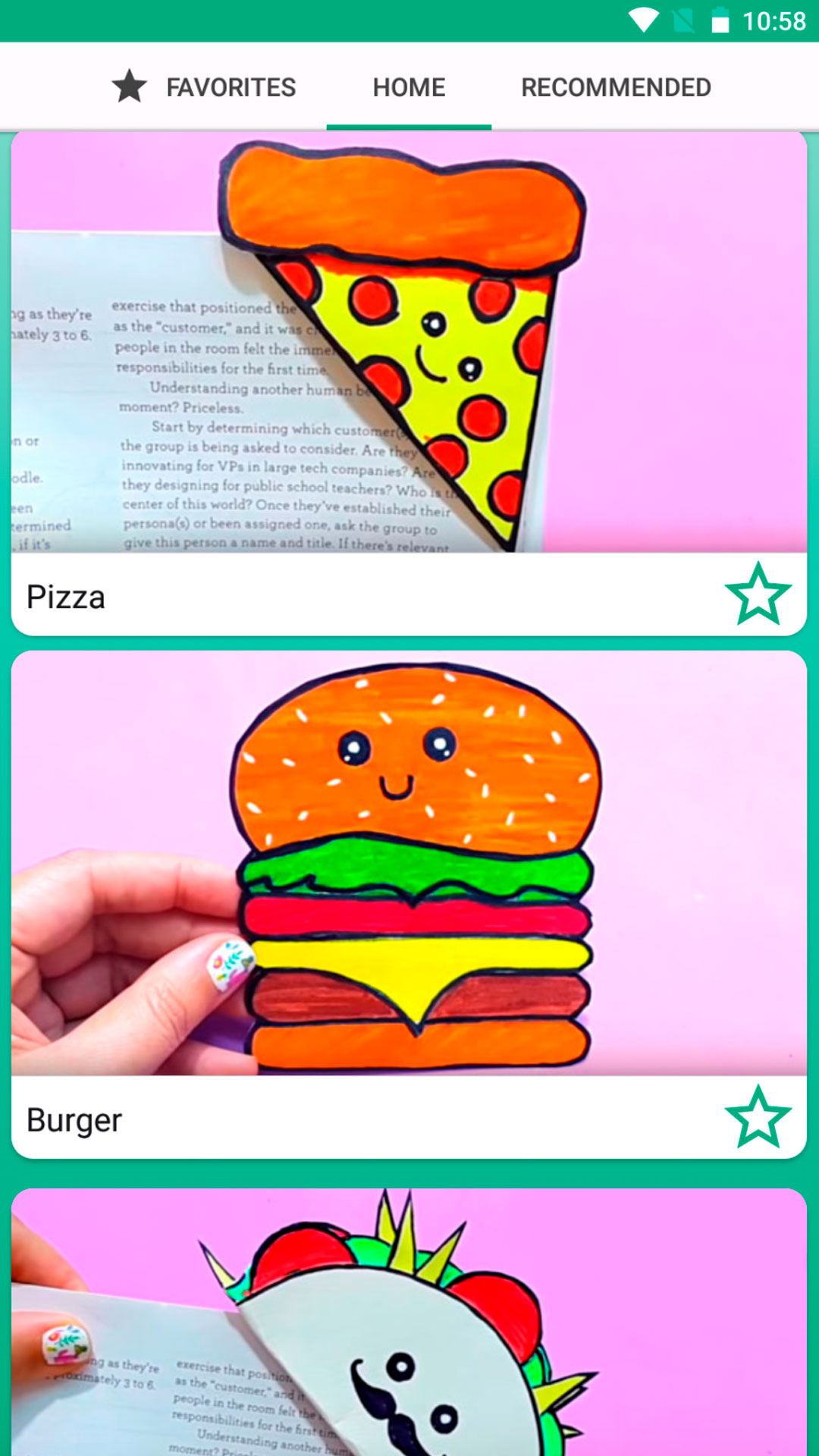 اسکرین شات 5 برنامه How to make bookmarks