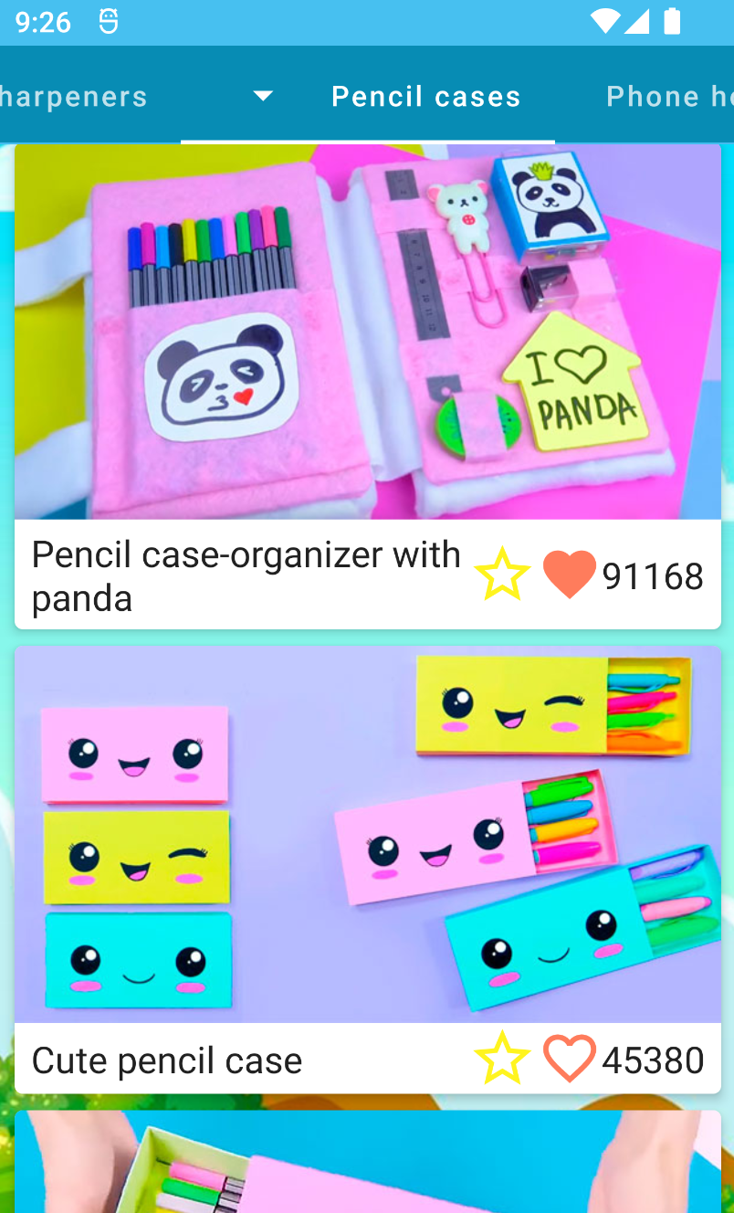 اسکرین شات 6 برنامه How to make school supplies