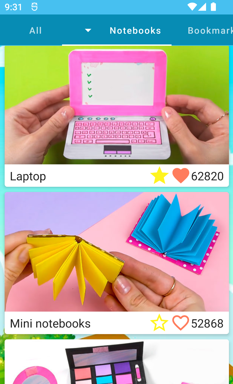 اسکرین شات 2 برنامه How to make school supplies