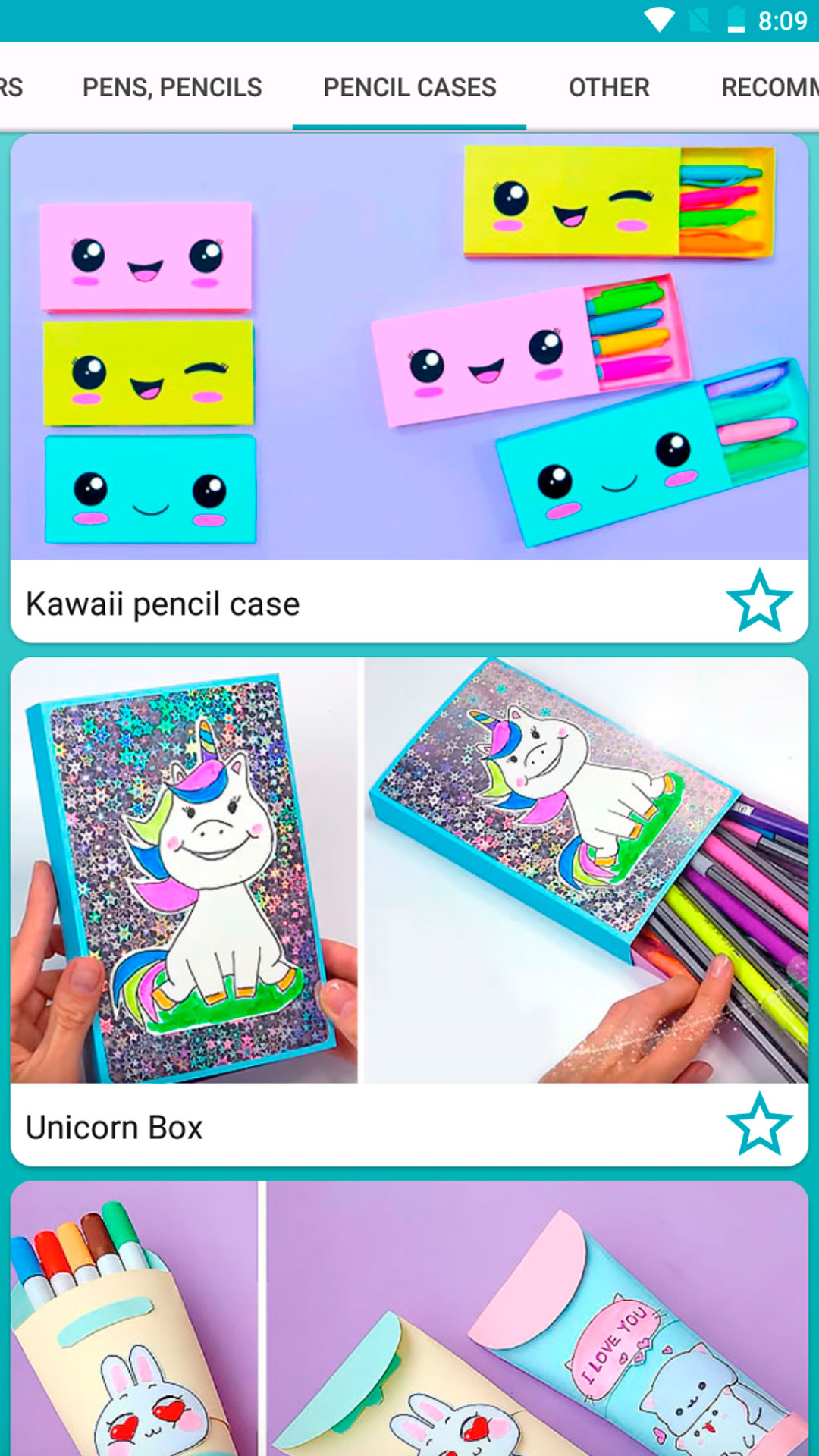 اسکرین شات 7 برنامه How to make school supplies