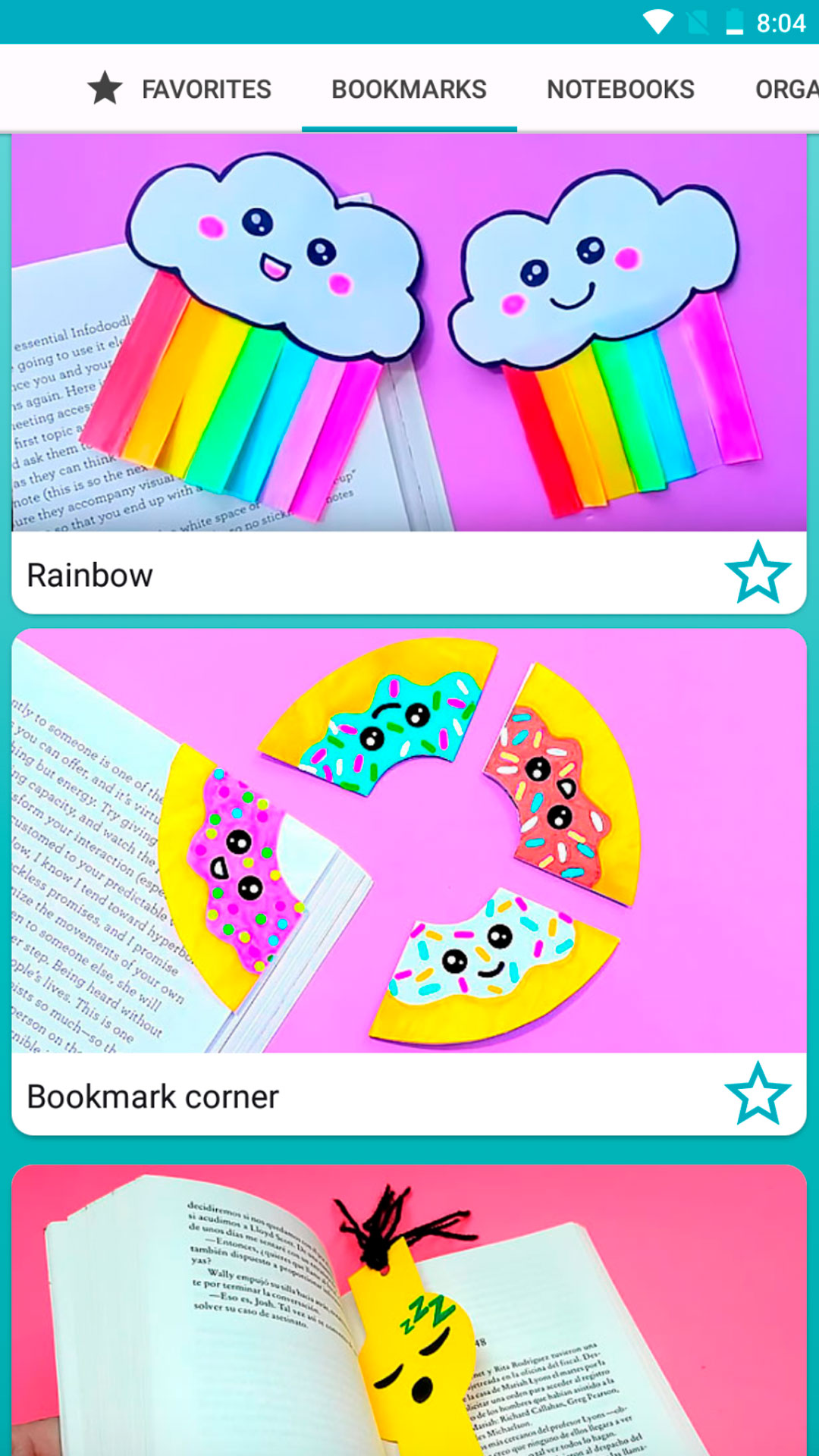 اسکرین شات 1 برنامه How to make school supplies