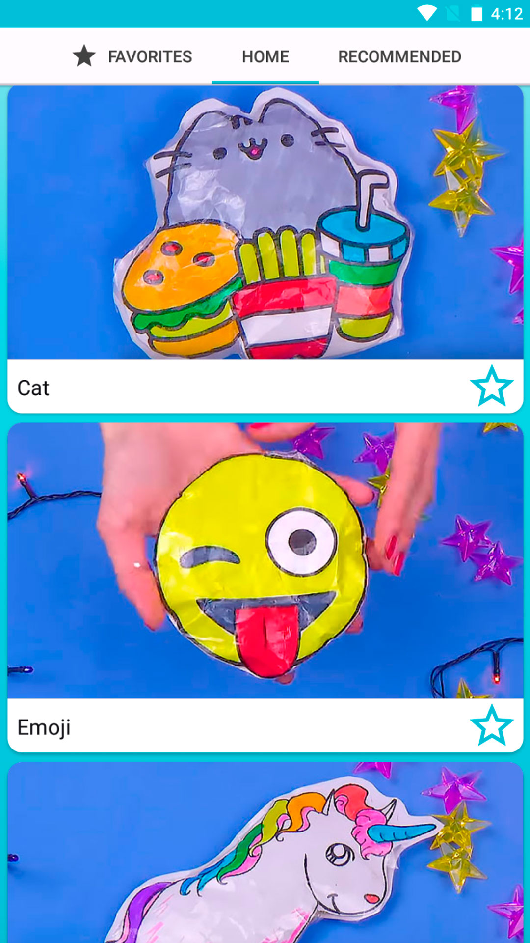 اسکرین شات 1 برنامه How to make squishies