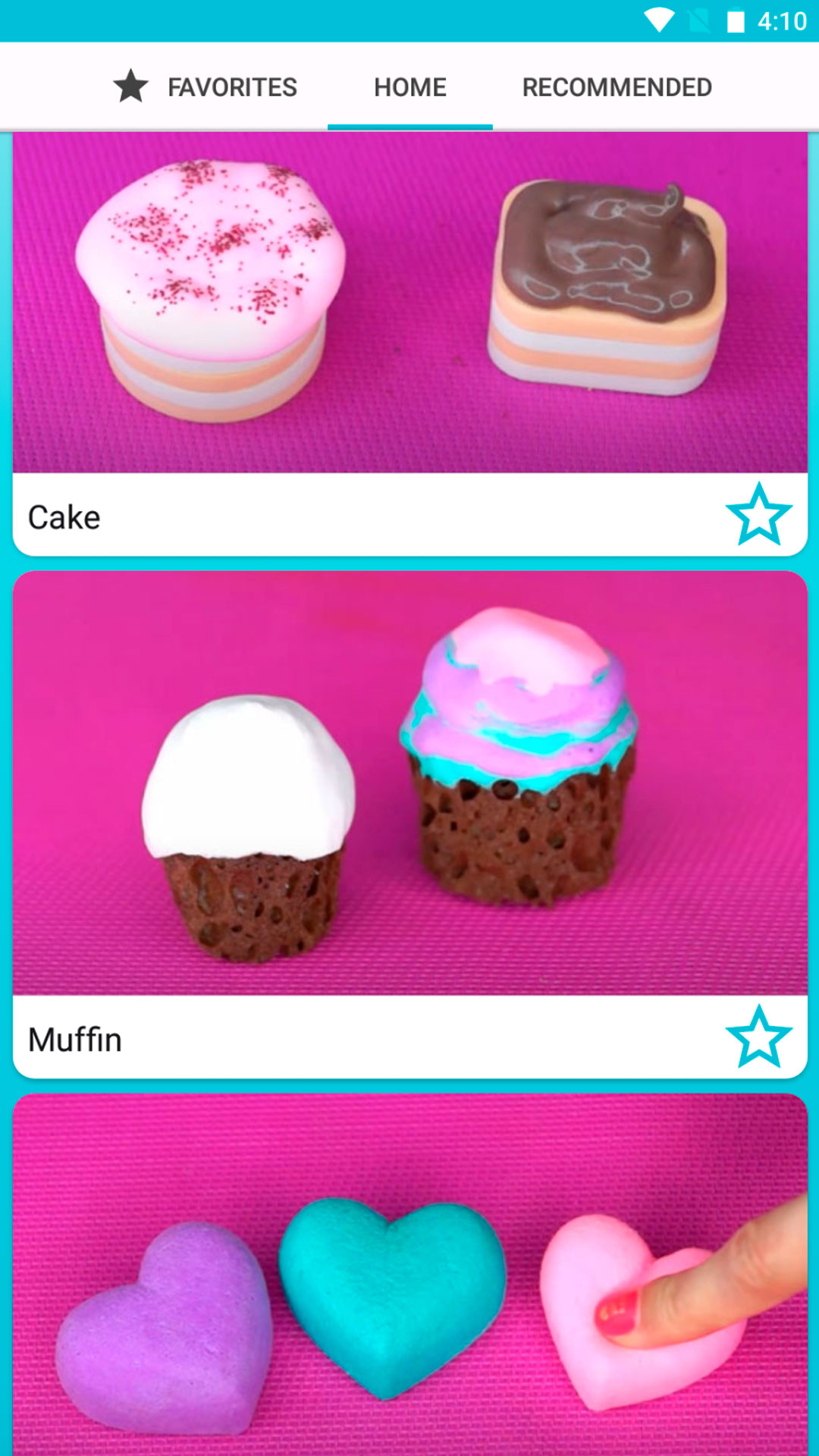 اسکرین شات 4 برنامه How to make squishies