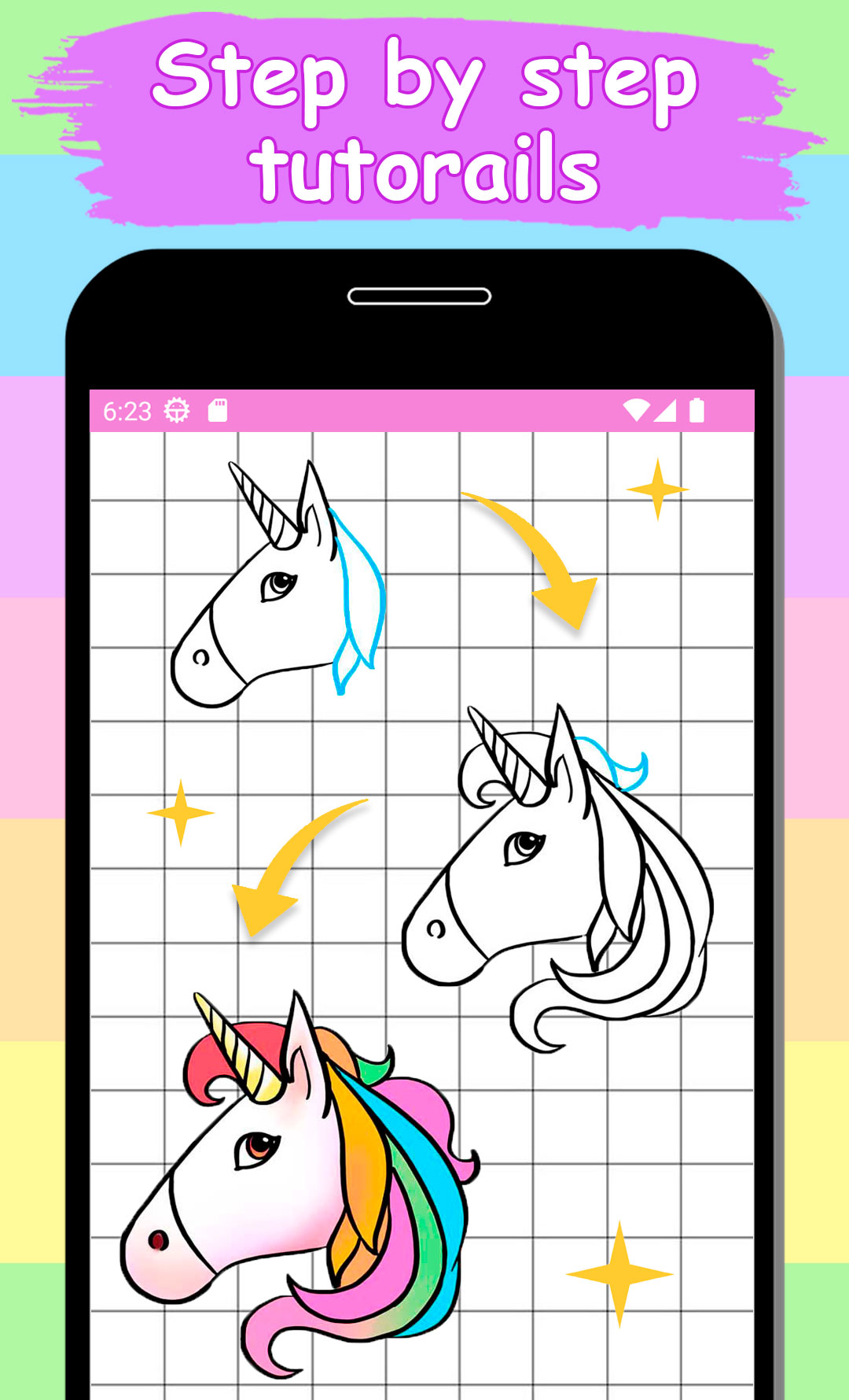 اسکرین شات 5 برنامه How to make stickers