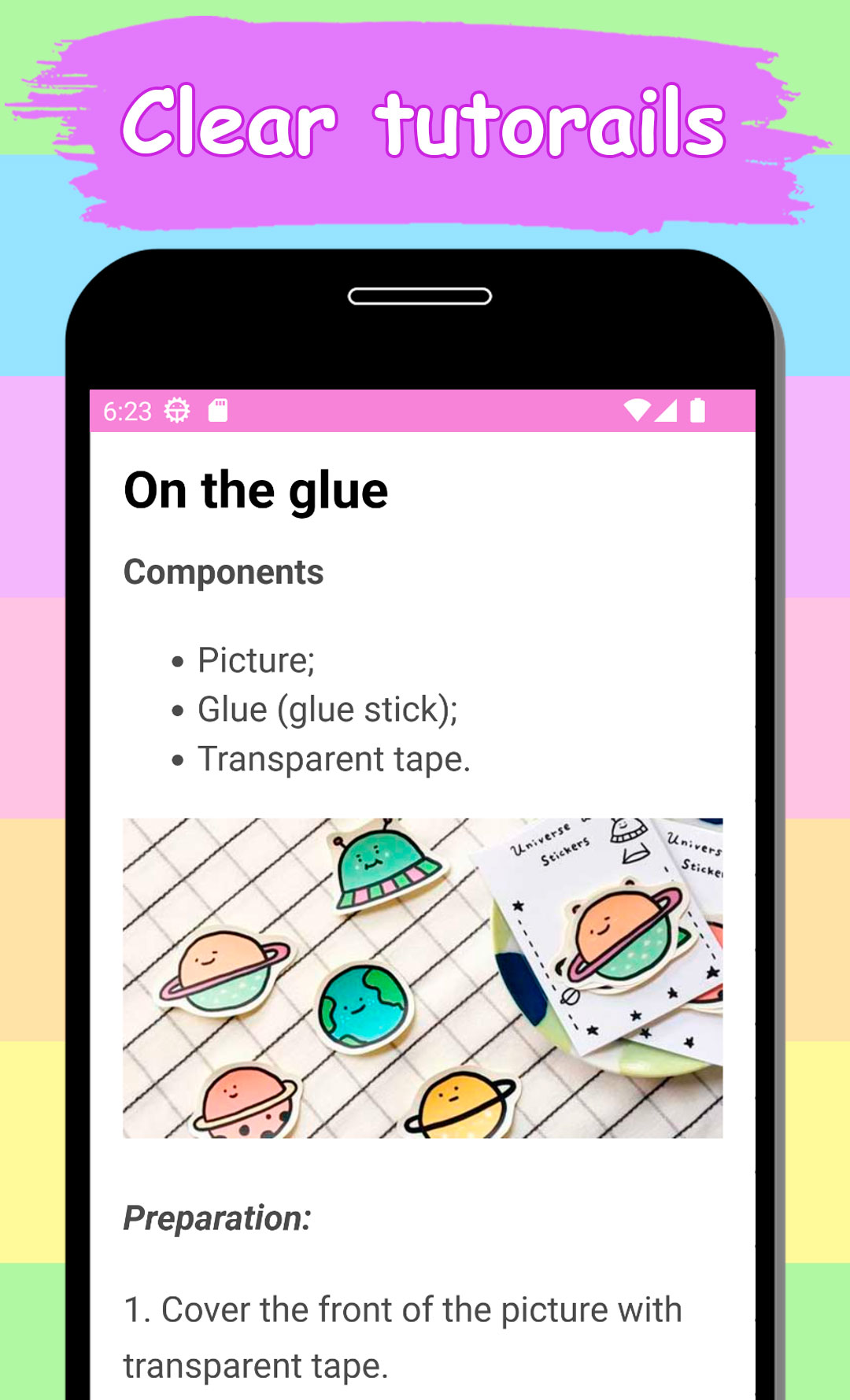 اسکرین شات 7 برنامه How to make stickers