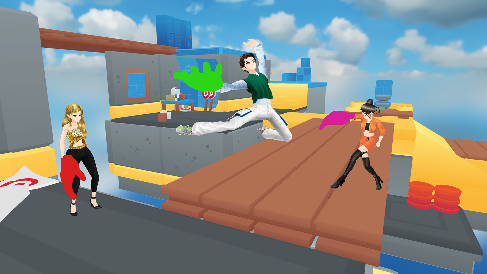 اسکرین شات 2 بازی Slap game. Slaps games