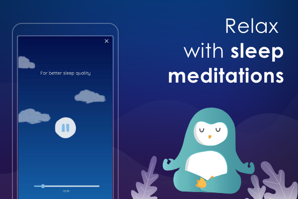 اسکرین شات 5 برنامه Sleep & Meditation : Wysa