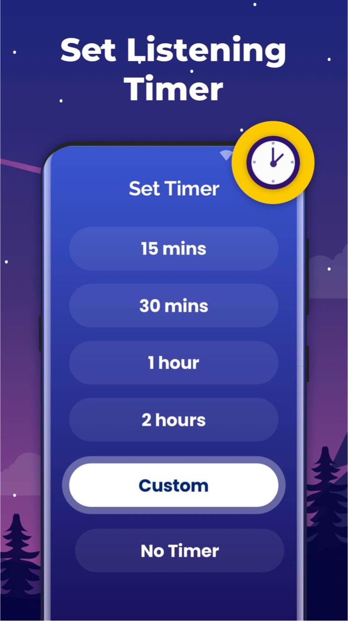 اسکرین شات 5 برنامه Sleep Sounds - Relax Music