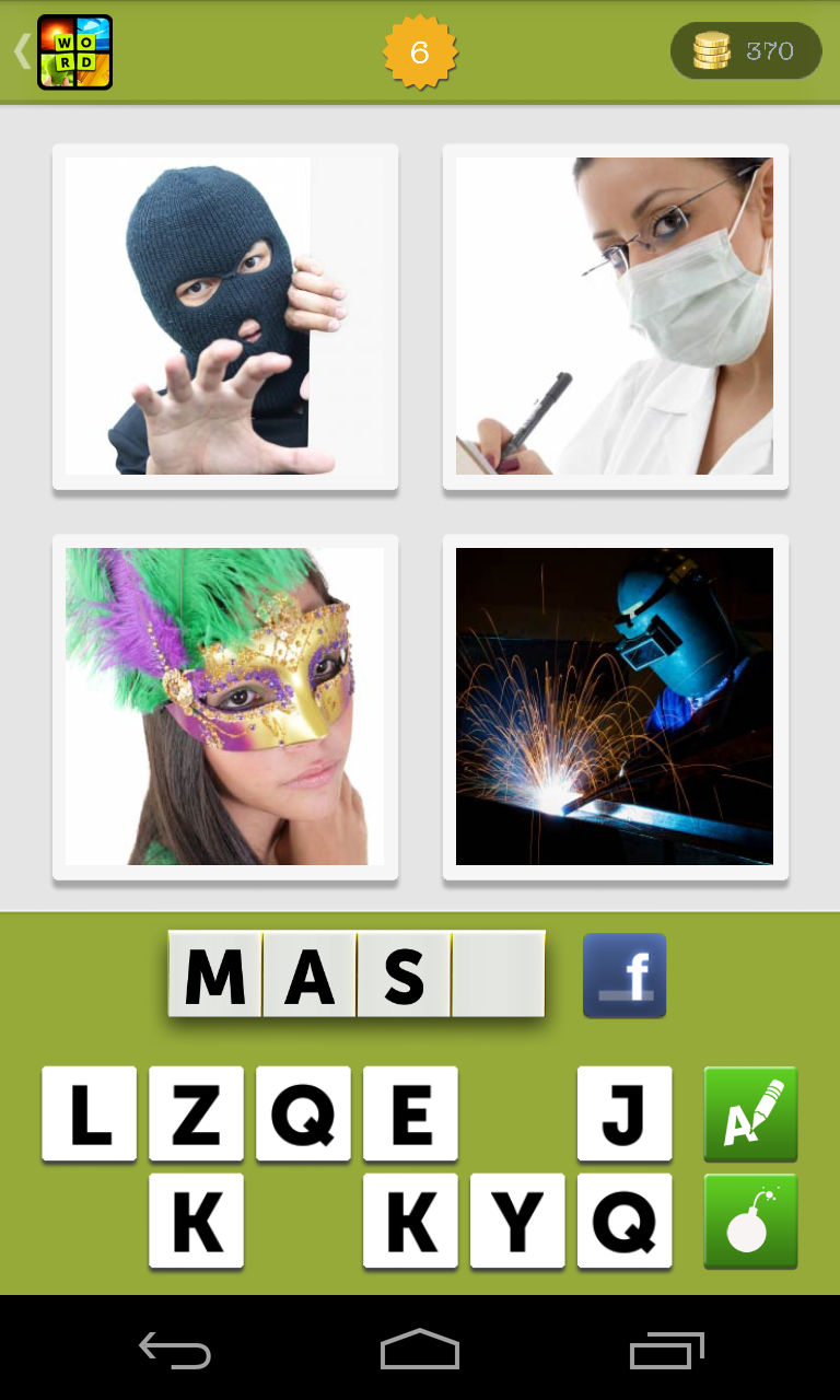 اسکرین شات 3 بازی 4 Pics 1 Word What's the Photo