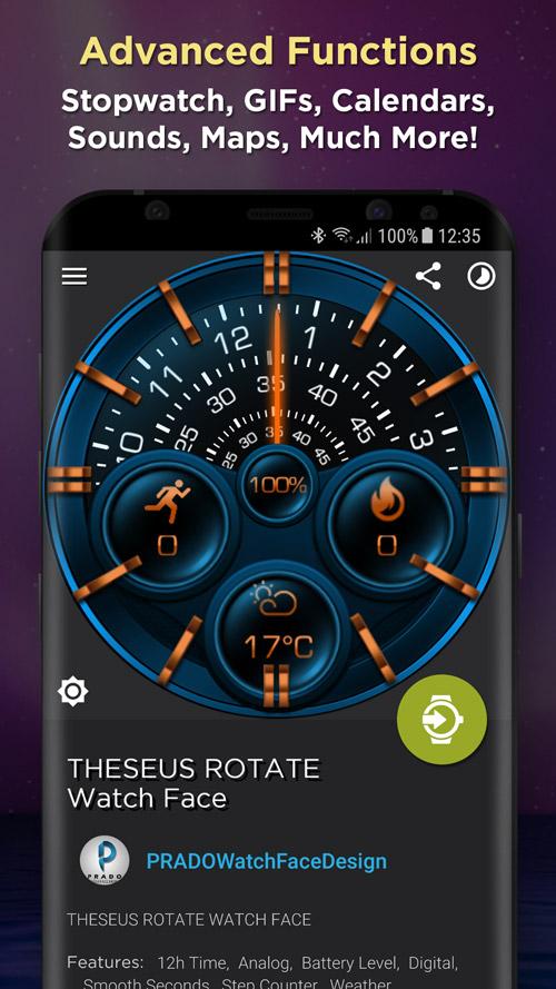 اسکرین شات 7 برنامه WatchMaker 100,000 Watch Faces