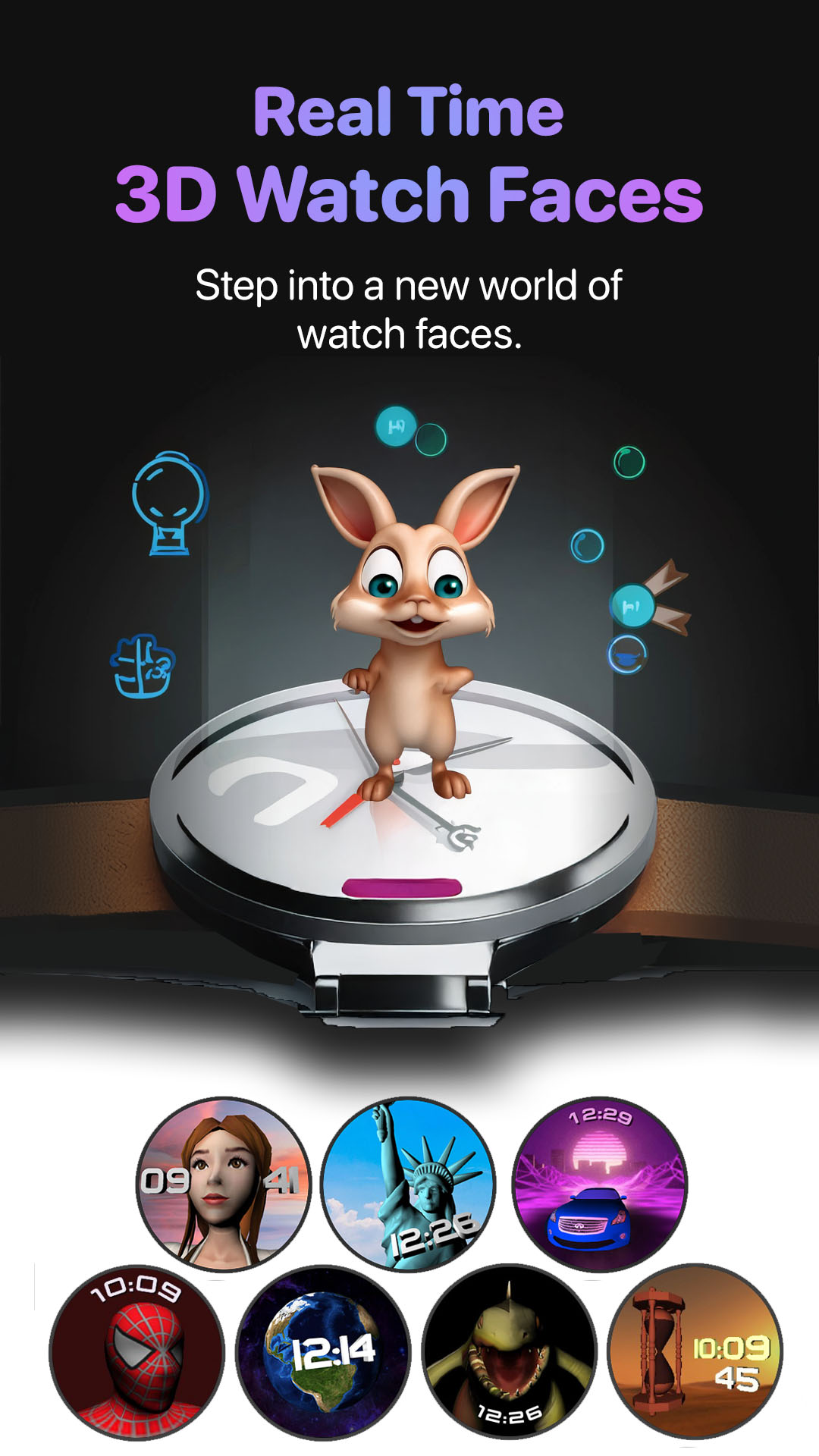 اسکرین شات 3 برنامه WatchMaker Watch Faces