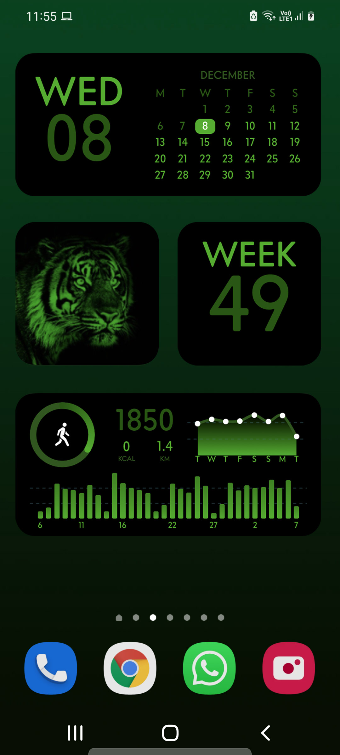 اسکرین شات 4 برنامه Widgets Color Widgets + Icons