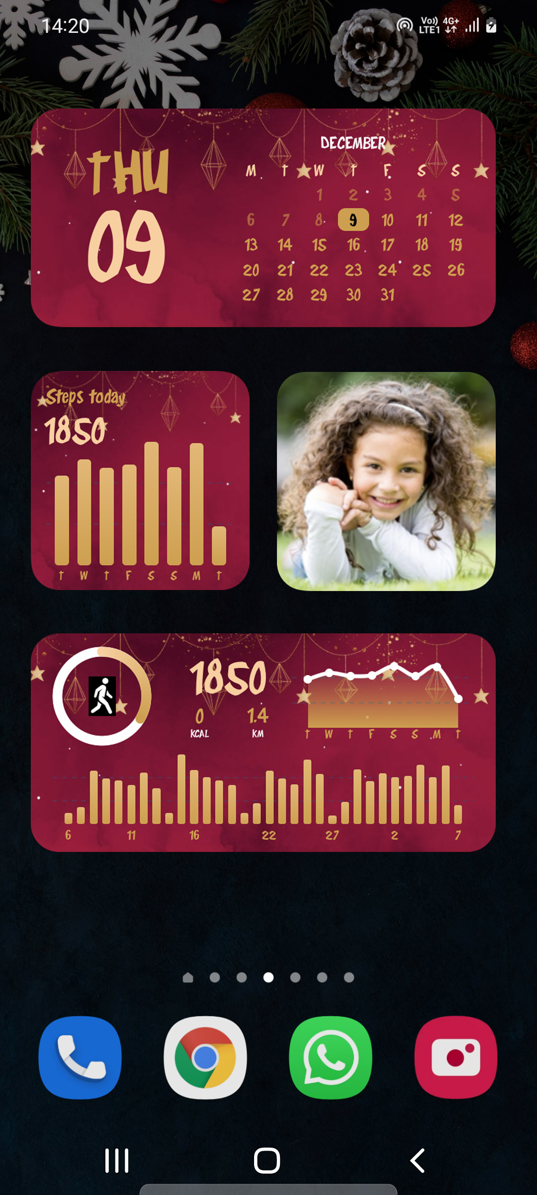 اسکرین شات 1 برنامه Widgets Color Widgets + Icons