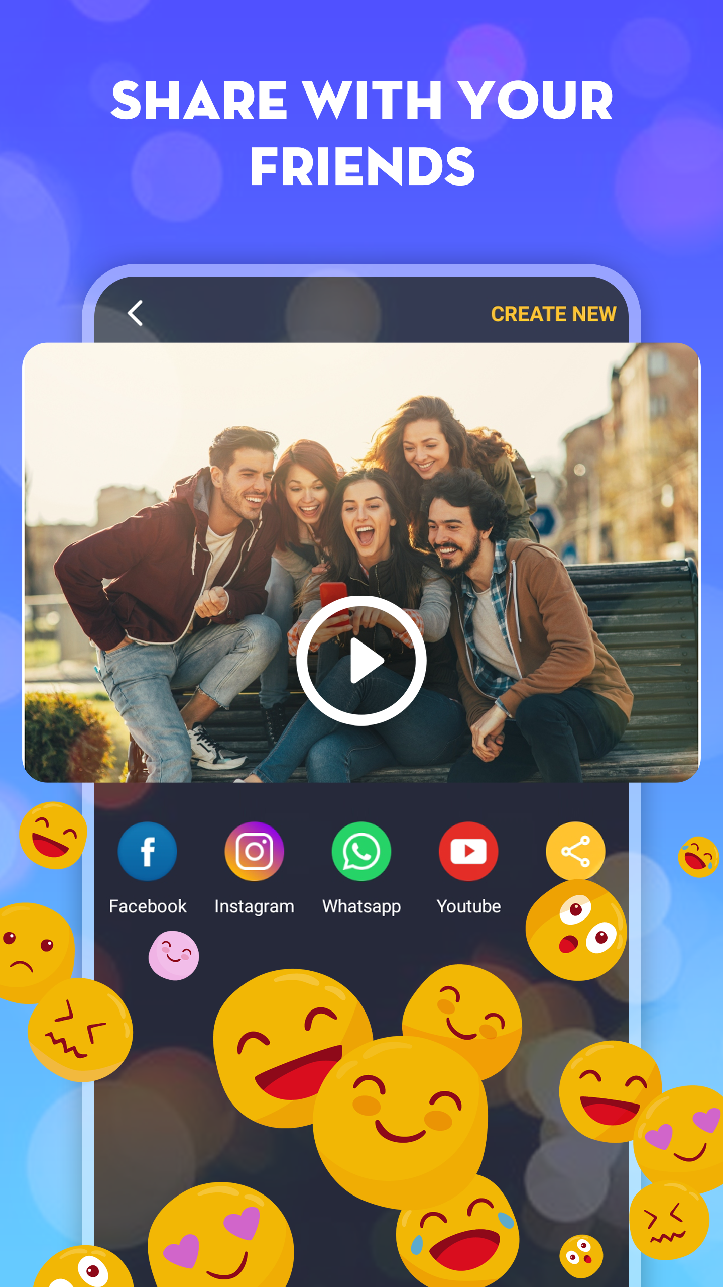 اسکرین شات 5 برنامه Photo Video Maker with Music