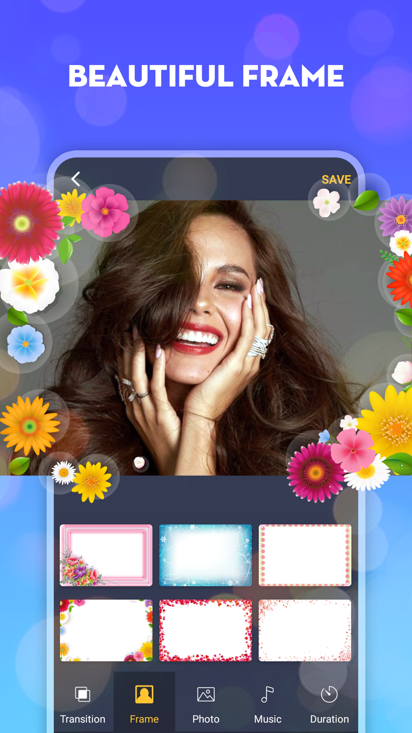 اسکرین شات 2 برنامه Photo Video Maker with Music