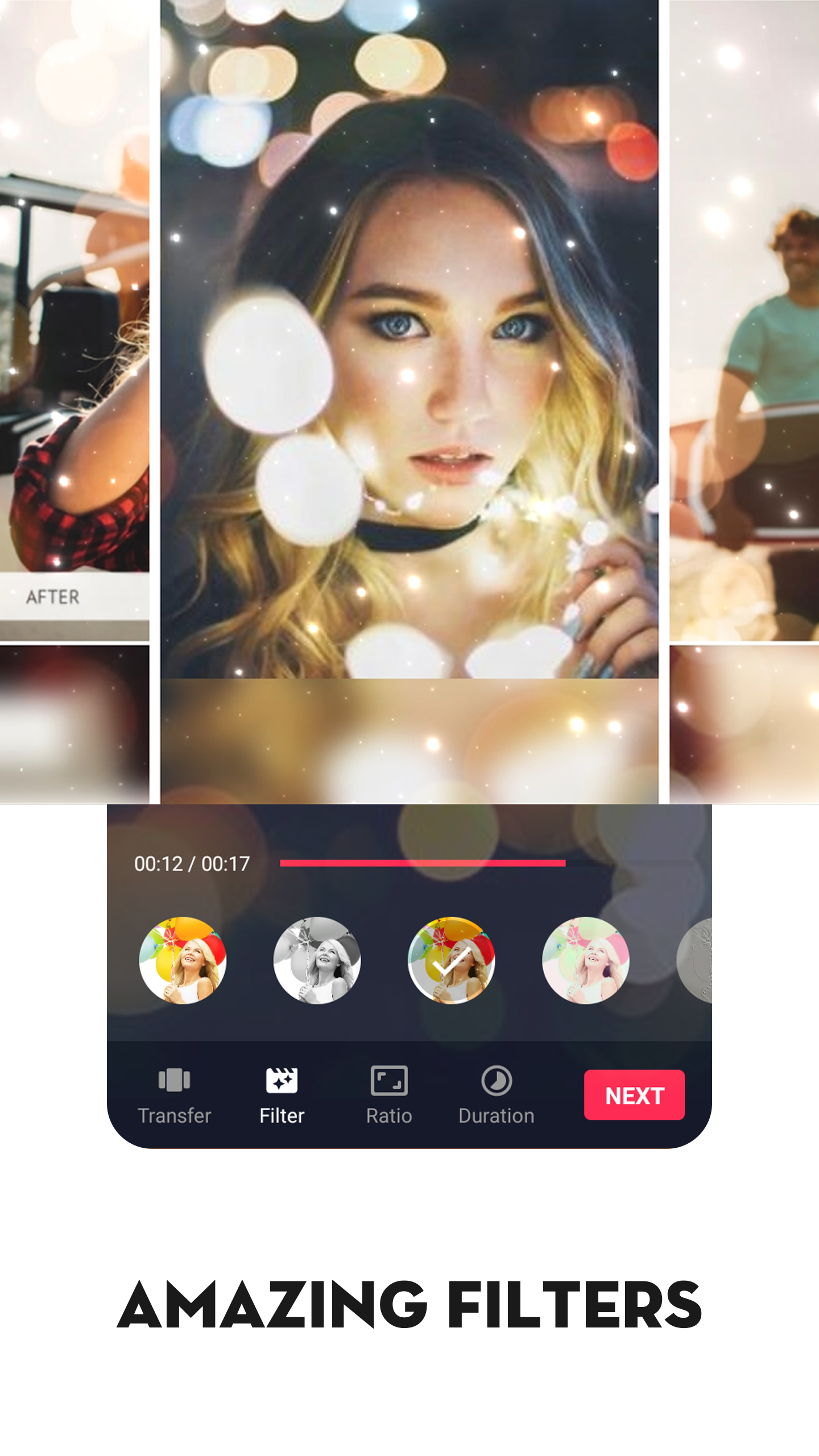 اسکرین شات 2 برنامه Photo Video Maker with Song