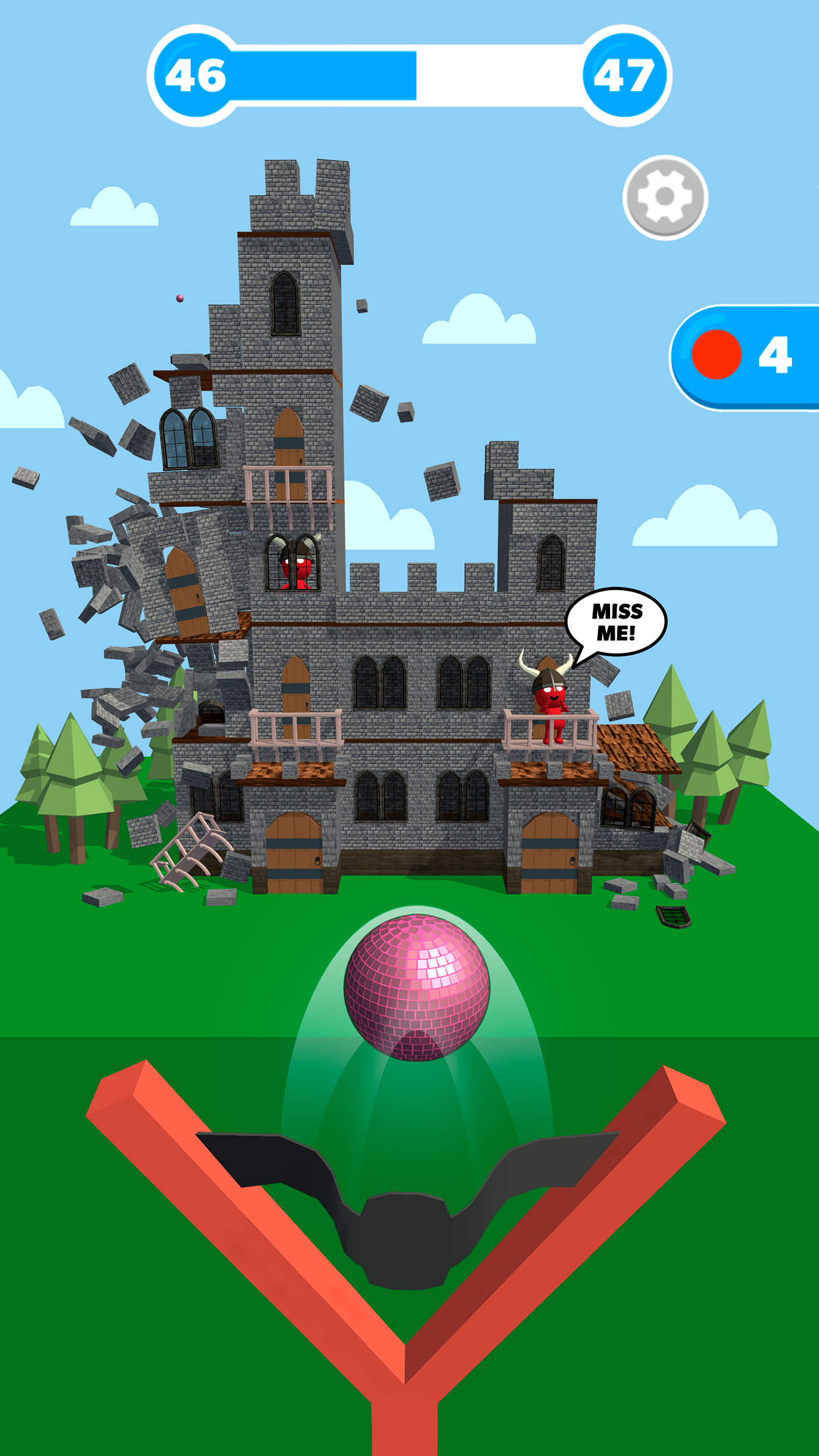 اسکرین شات 2 بازی Slingshot Smash－Shooting Range