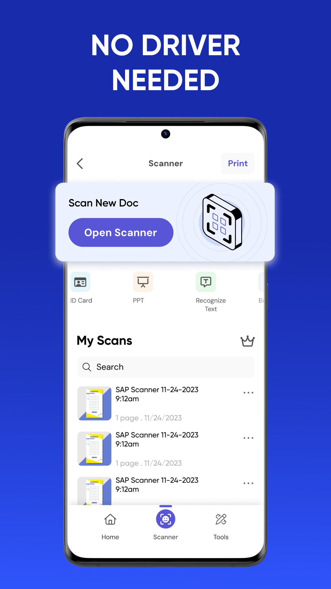 اسکرین شات 6 برنامه Smart Print - Air Printer App