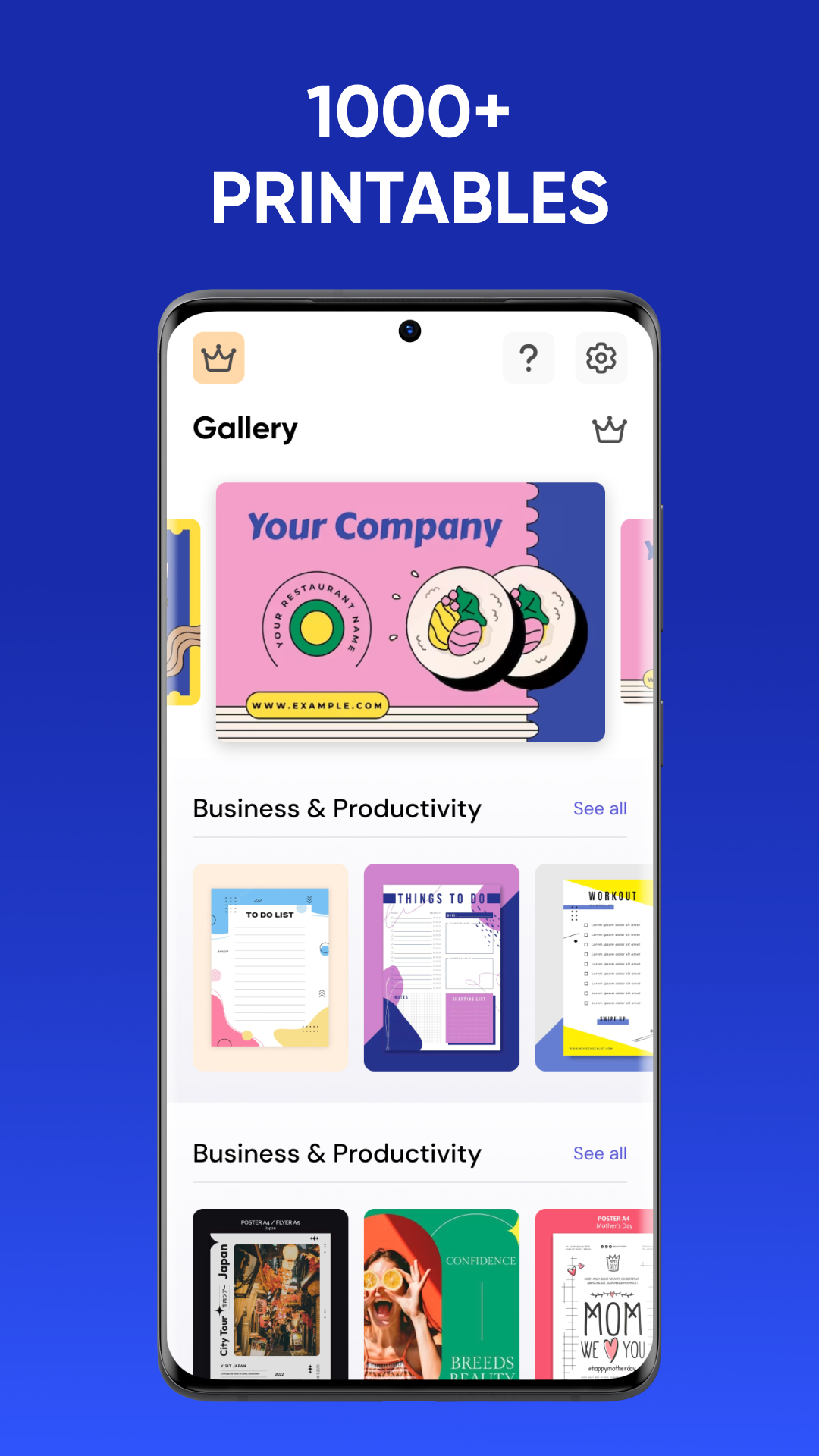 اسکرین شات 5 برنامه Smart Print - Air Printer App